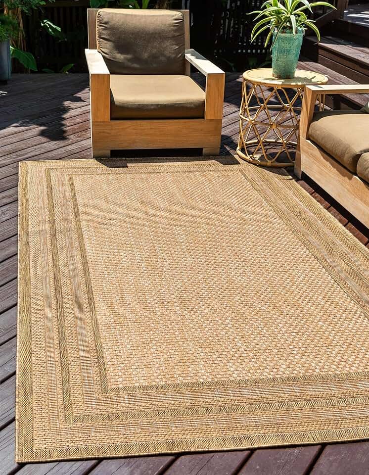 hampton bay outdoor rugs Home & Kitchen