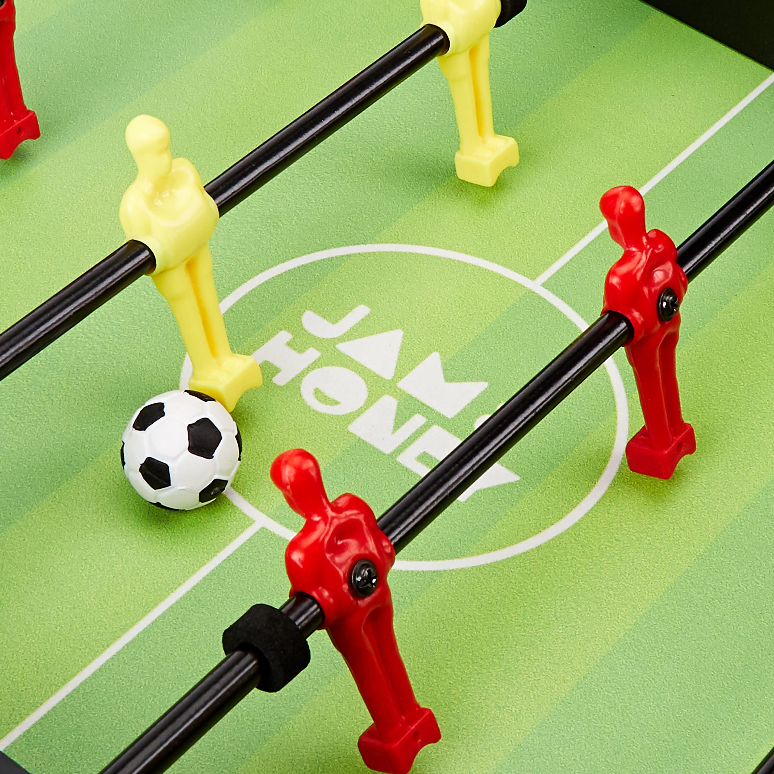 Amazon Brand - Jam & Honey Foosball (Big) | Table Soccer Game for Adults/Kids - Indoor Sport Multicolor, 4, 69L x 37W x 23H CM - Image 6 thumbnail