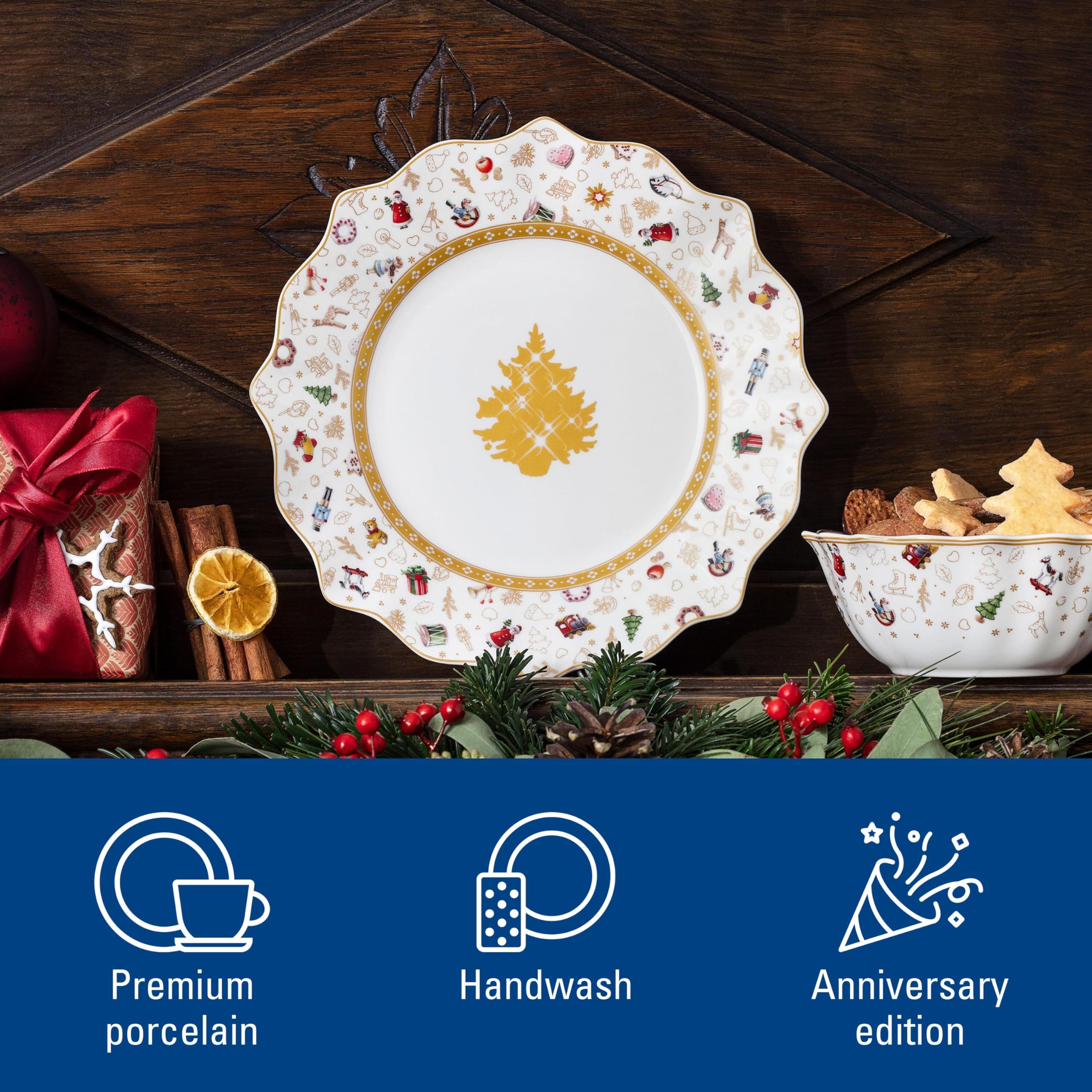 Villeroy & Boch Toy'S Delight Talerz Śniadaniowy, Biały, 24 cm