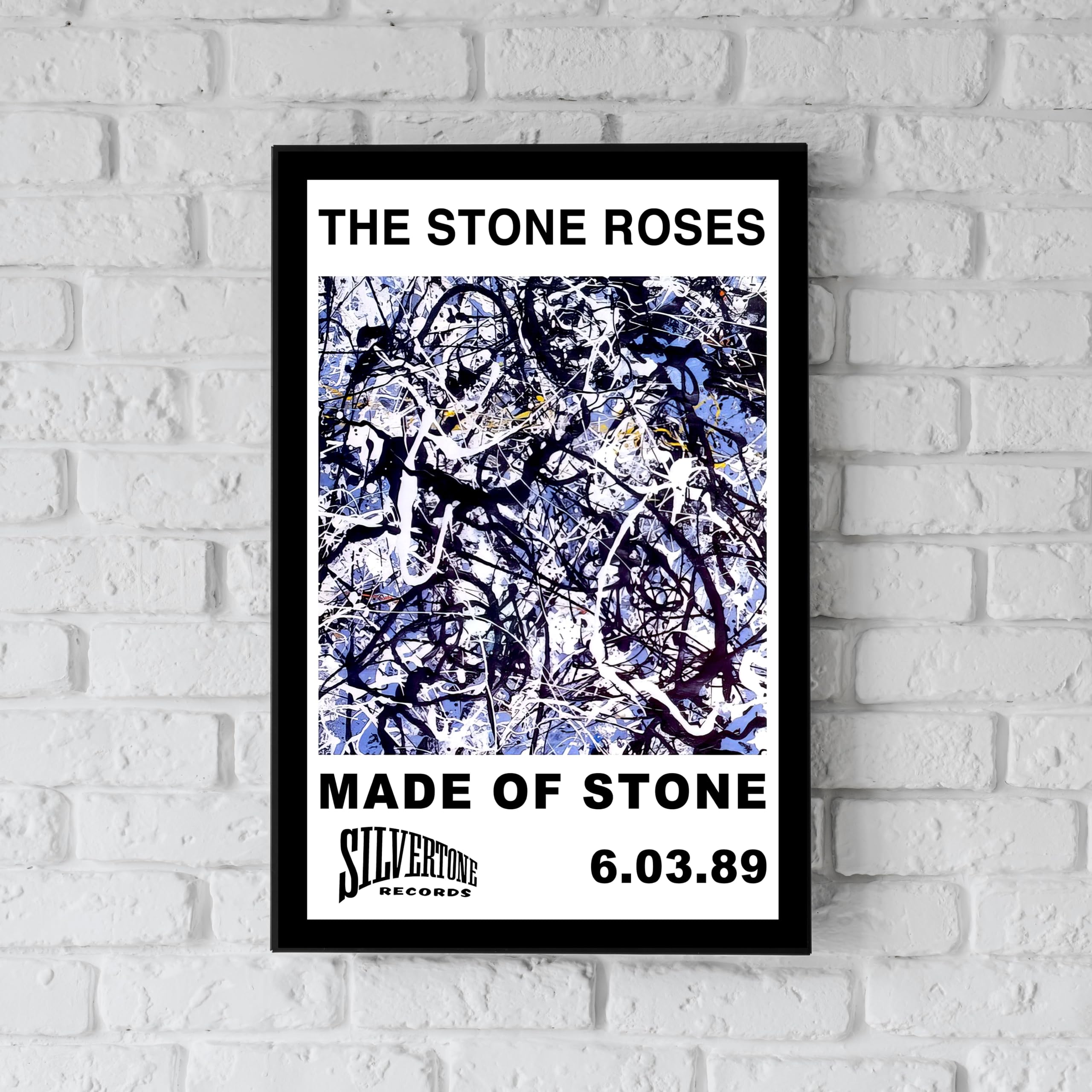 STONE ROSES The - A4 Wall Art Print, record cover 'Made of