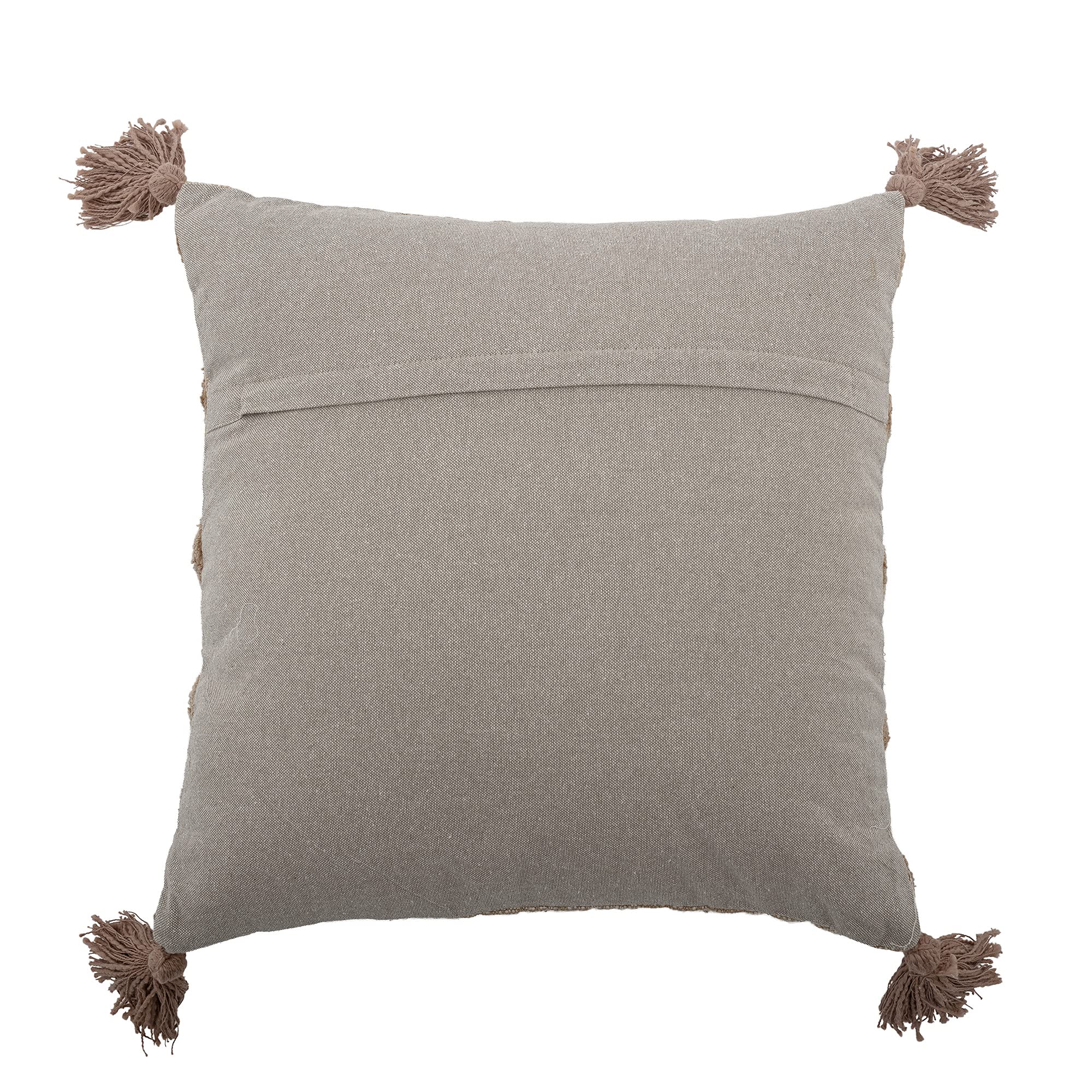 Bloomingville Kissen Binette, braun, Baumwolle
