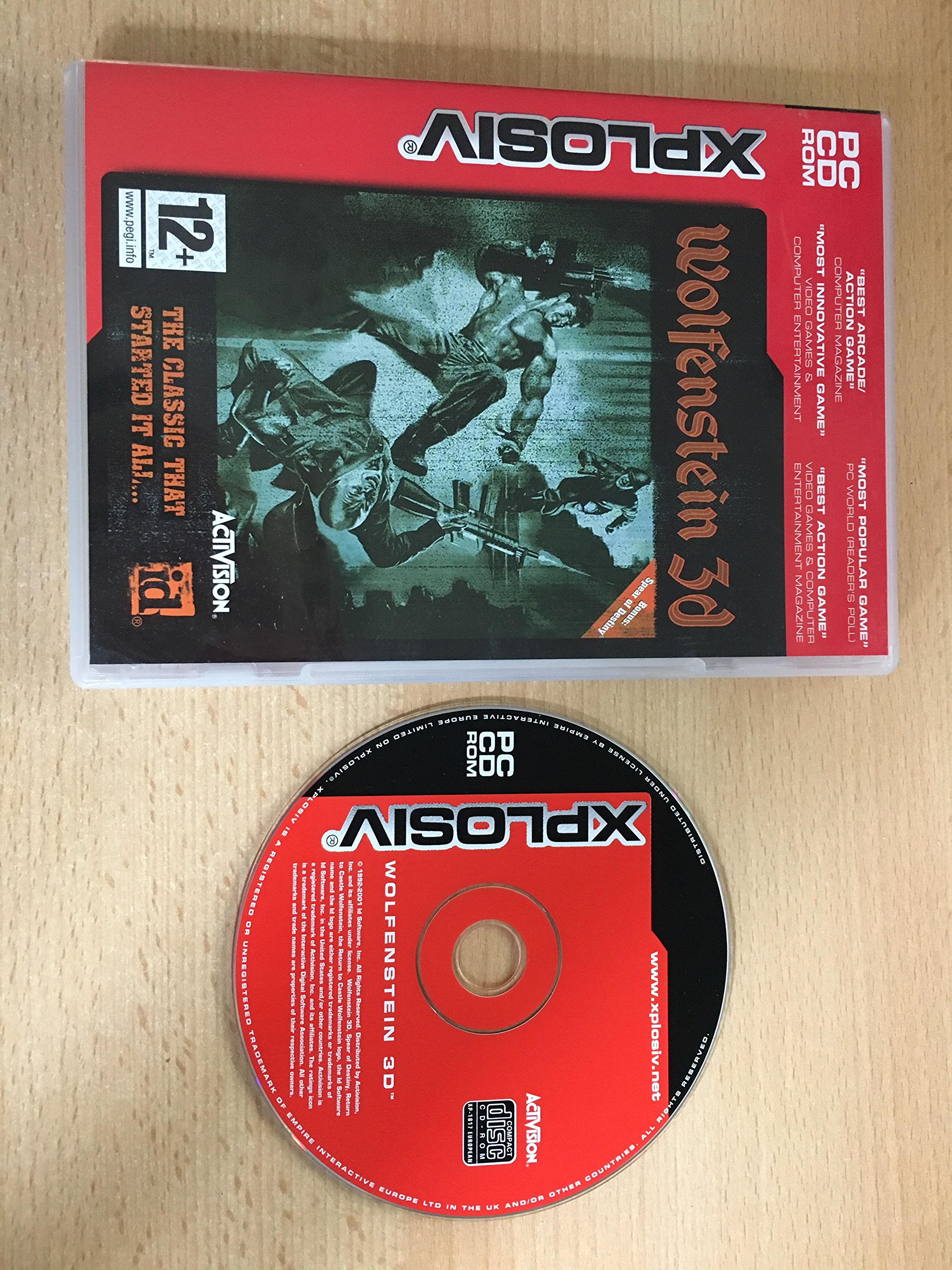 Amazon.com: Wolfenstein 3D / Spear of Destiny : Video Games