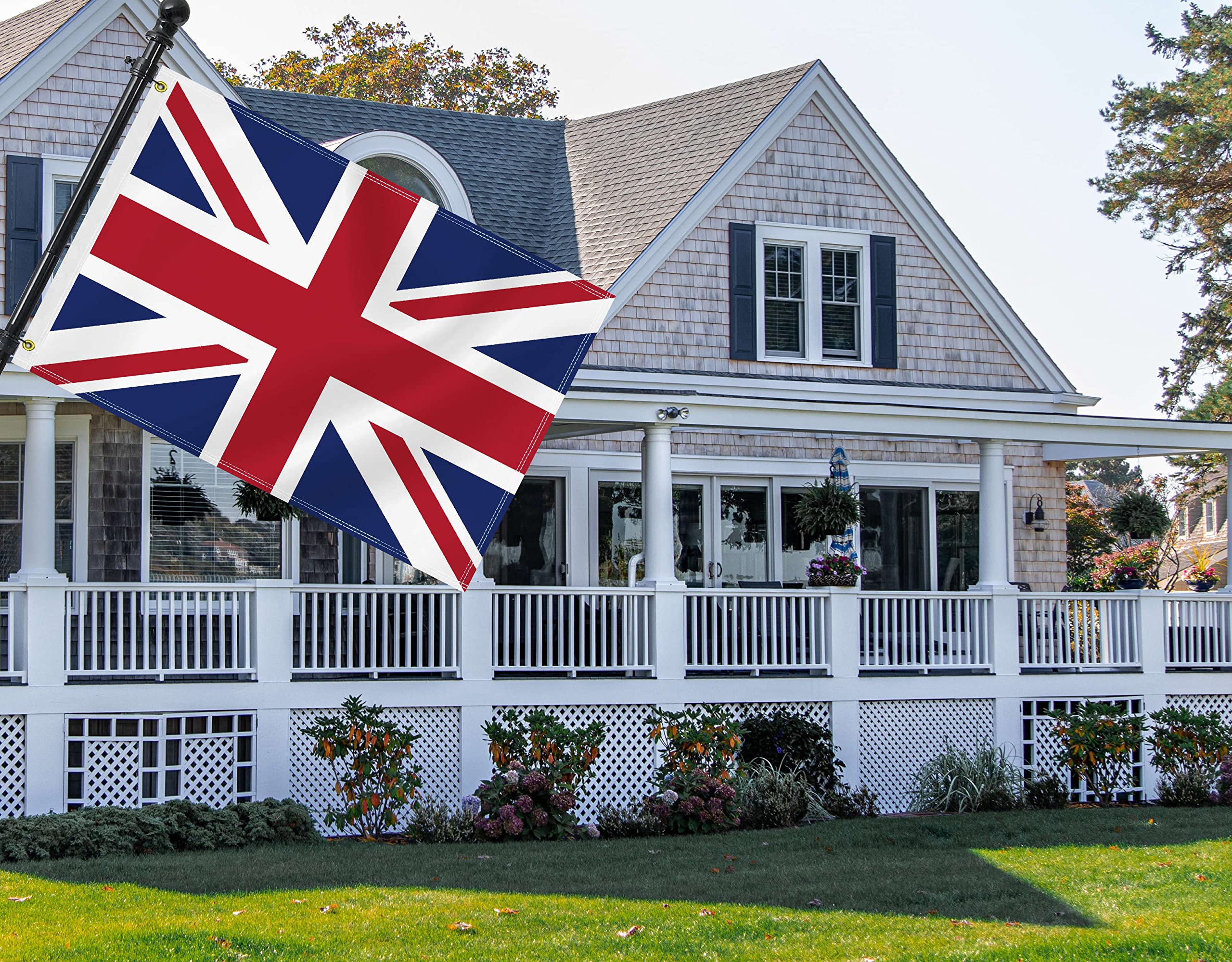 2x3 Wales United Kingdom SuperPoly Flag 2'x3' House Banner Brass 2x3 Wales United Kingdom SuperPoly Flag 2'x3' House Banner Brass
