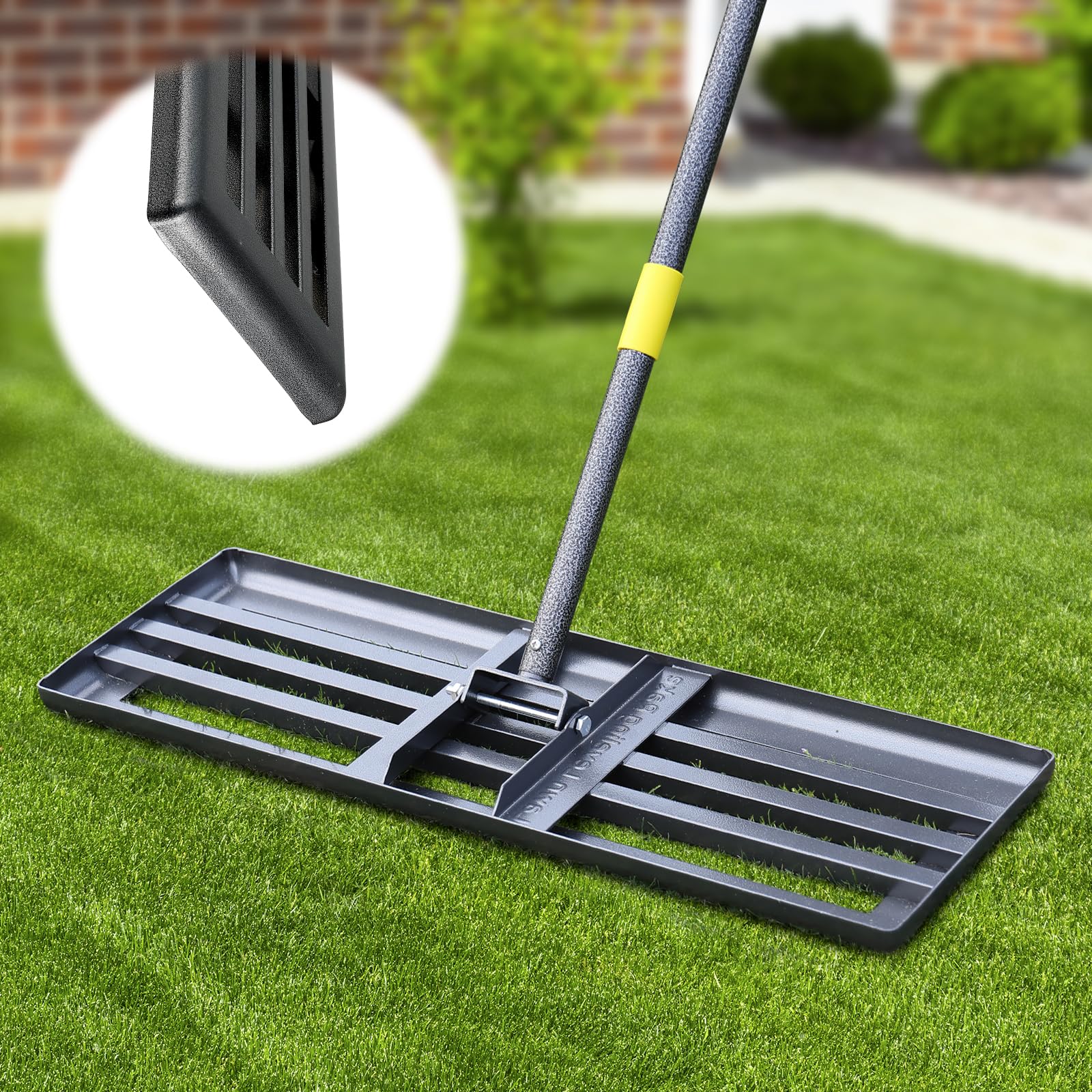 Amazon.com : Lawn Leveling Rake,30x10 Inch Ground Plate,58 Inch