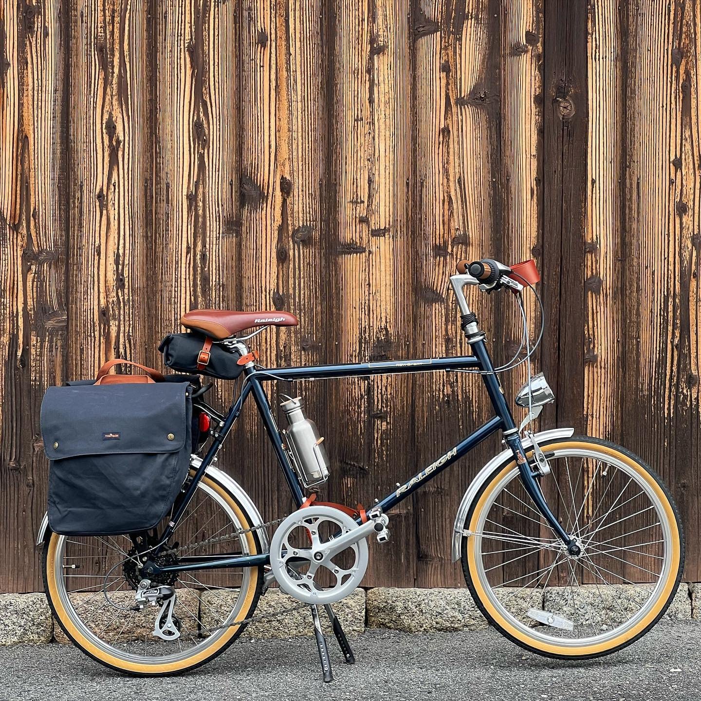 Tourbon Waterproof Canvas Bicycle Bike Rear Seat Carrier Luggage