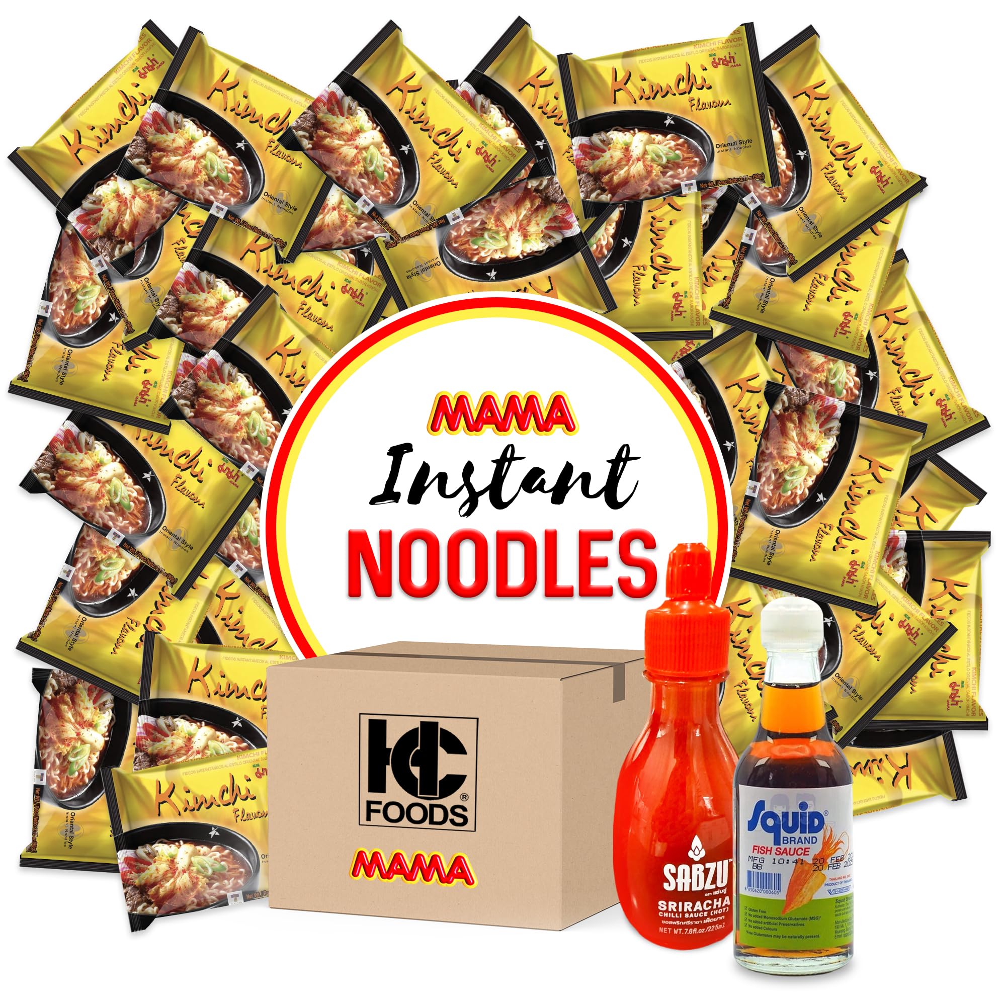 CHAPO MAMA様 リクエスト 5点 まとめ商品 Amazon.com: MAMA Instant Noodles, Authentic Thai Flavors
