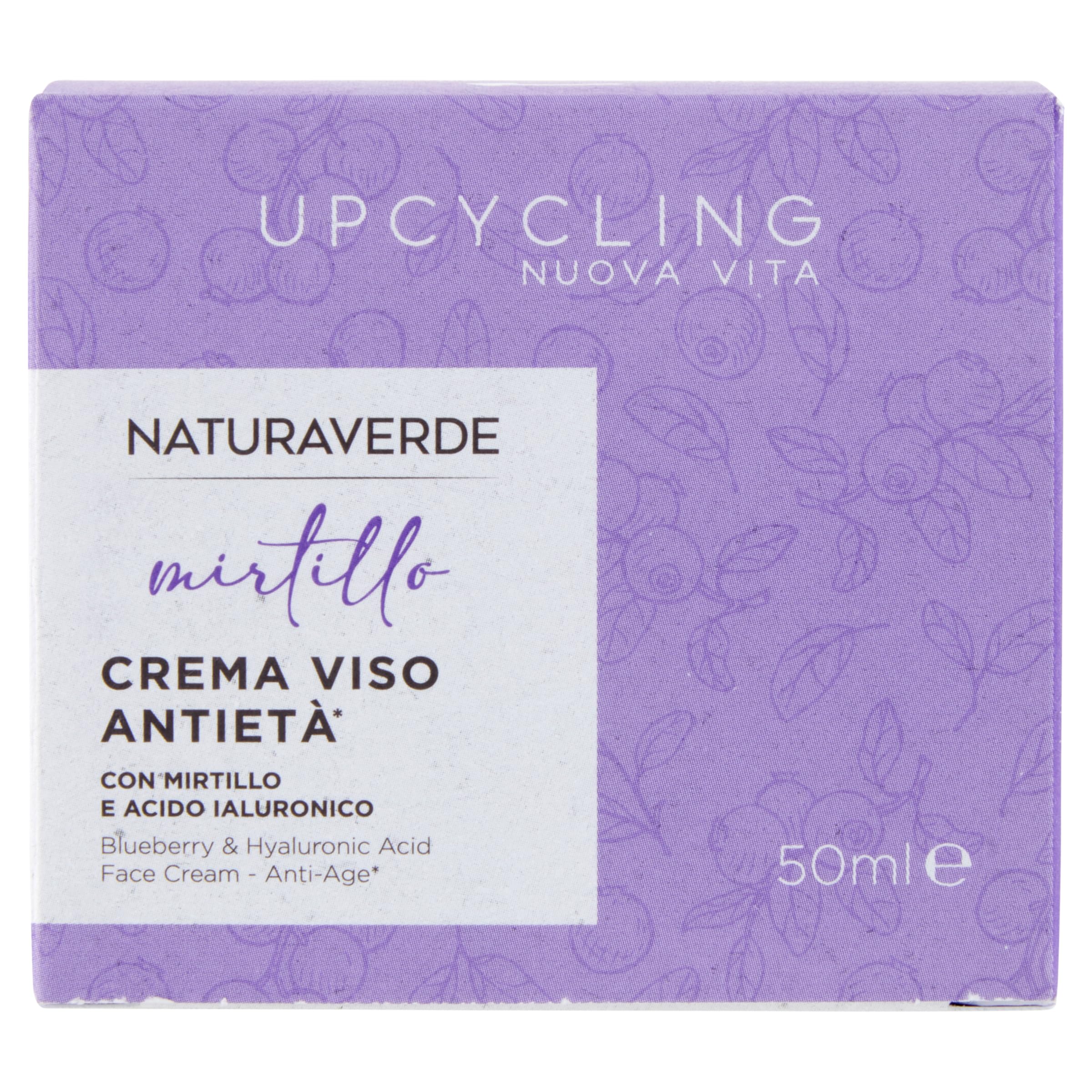 Natura Verde Upcycling Mirtillo Crema Viso Antieta' 50 Ml - 4