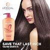 L'Oreal Paris Elvive Dream Lengths Champú y Acondicionador, Sella Puntas Abiertas, Reparación Hidratante y Fortalecedora, con Aceite de Ricino Fino y Vitaminas B3 y B5, Set de 56 Fl Oz (Paquete de 2) 3
