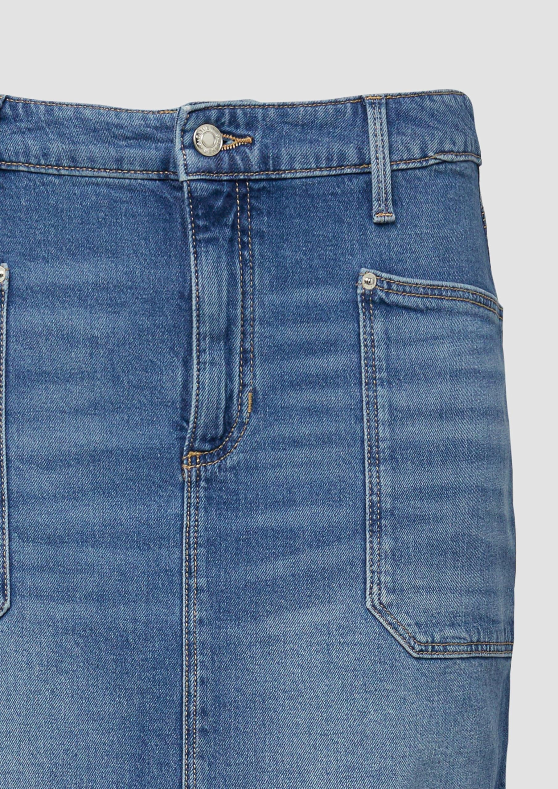 s.Oliver Damen 2176421 Midi Jeansrock (1er Pack)