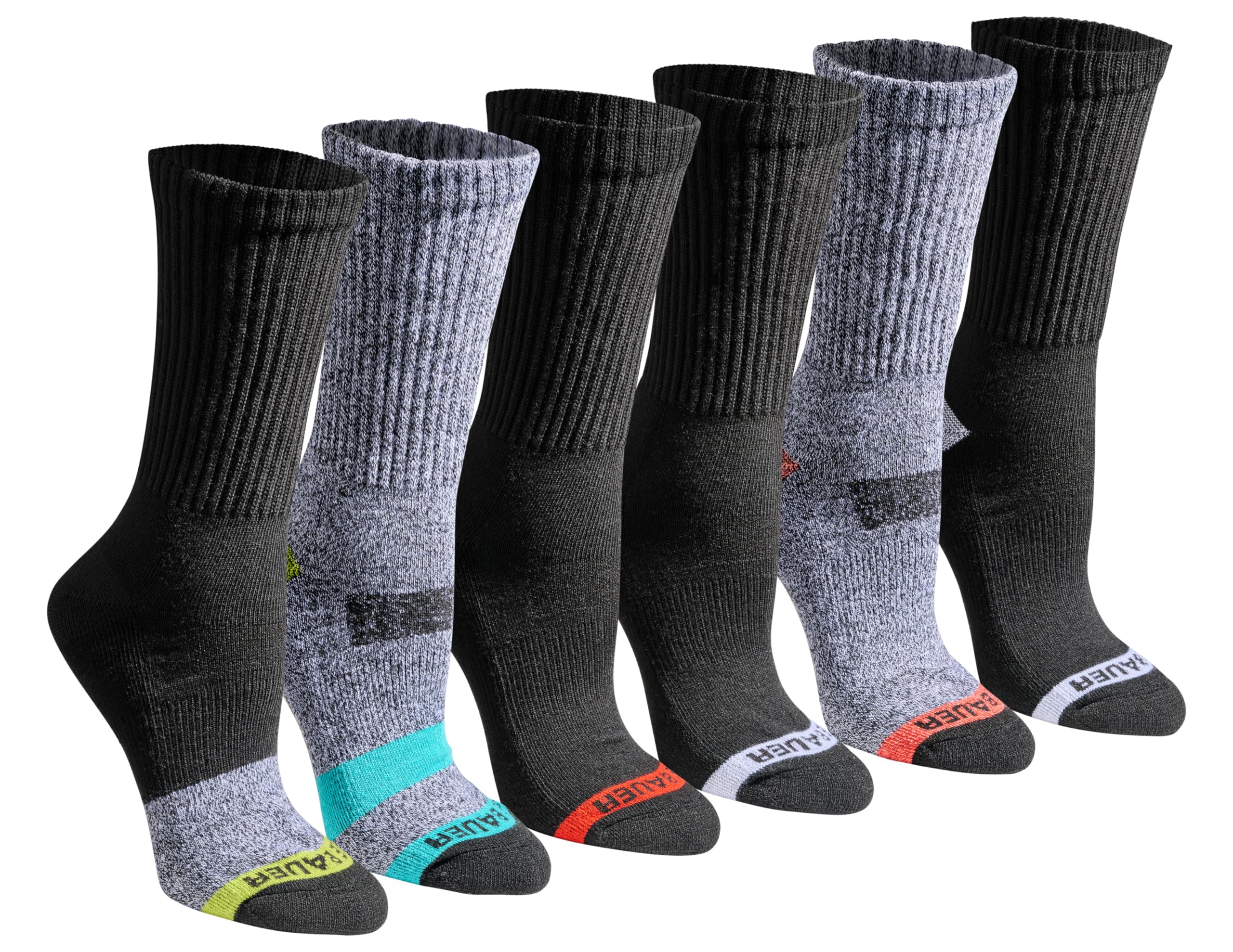 Women's Dura Dri Moisture Control 6-pair Crew Socks