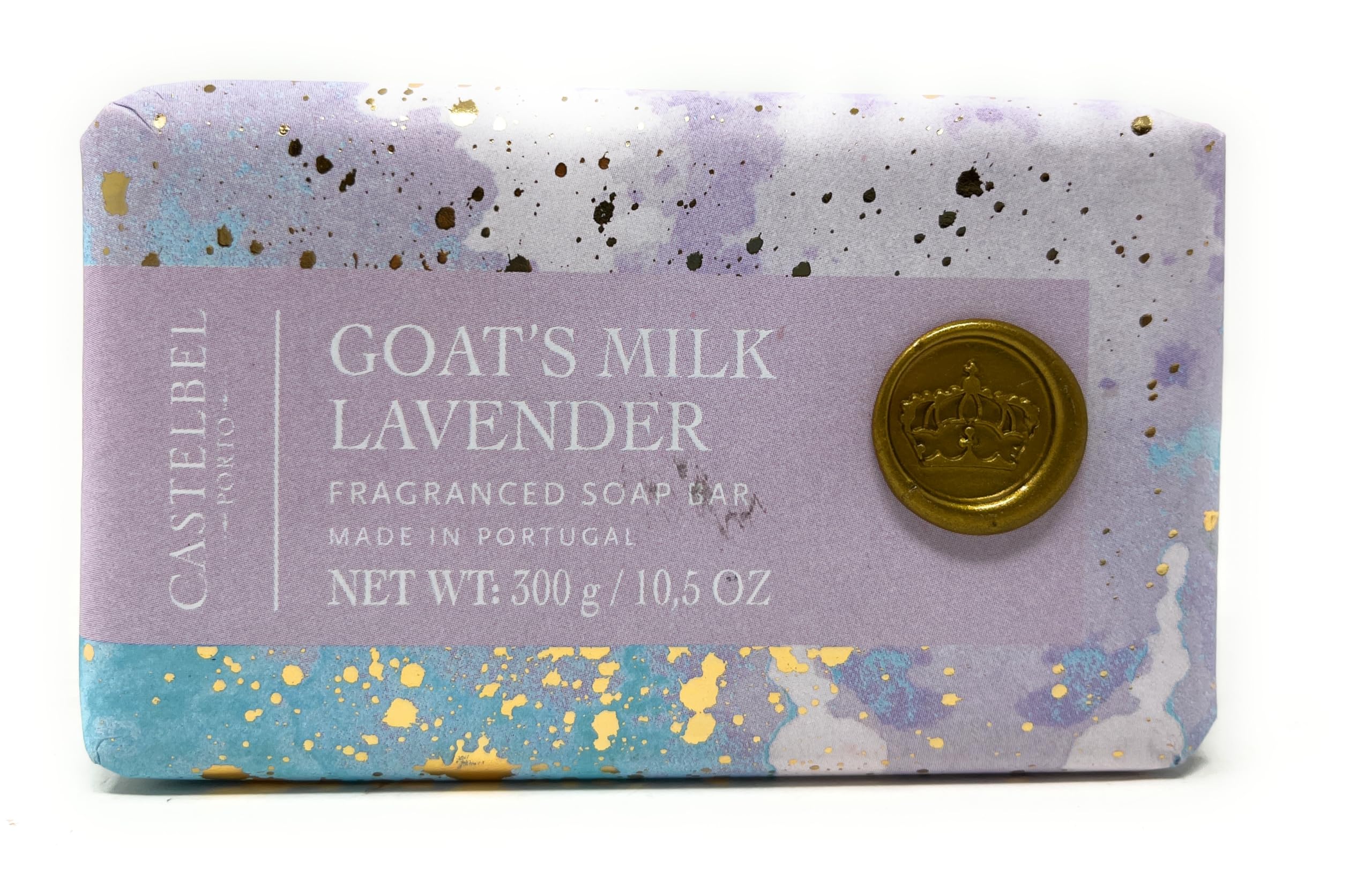 Castelbel Goats Milk Lavender Fragranced Soap Bar 10.5 Oz