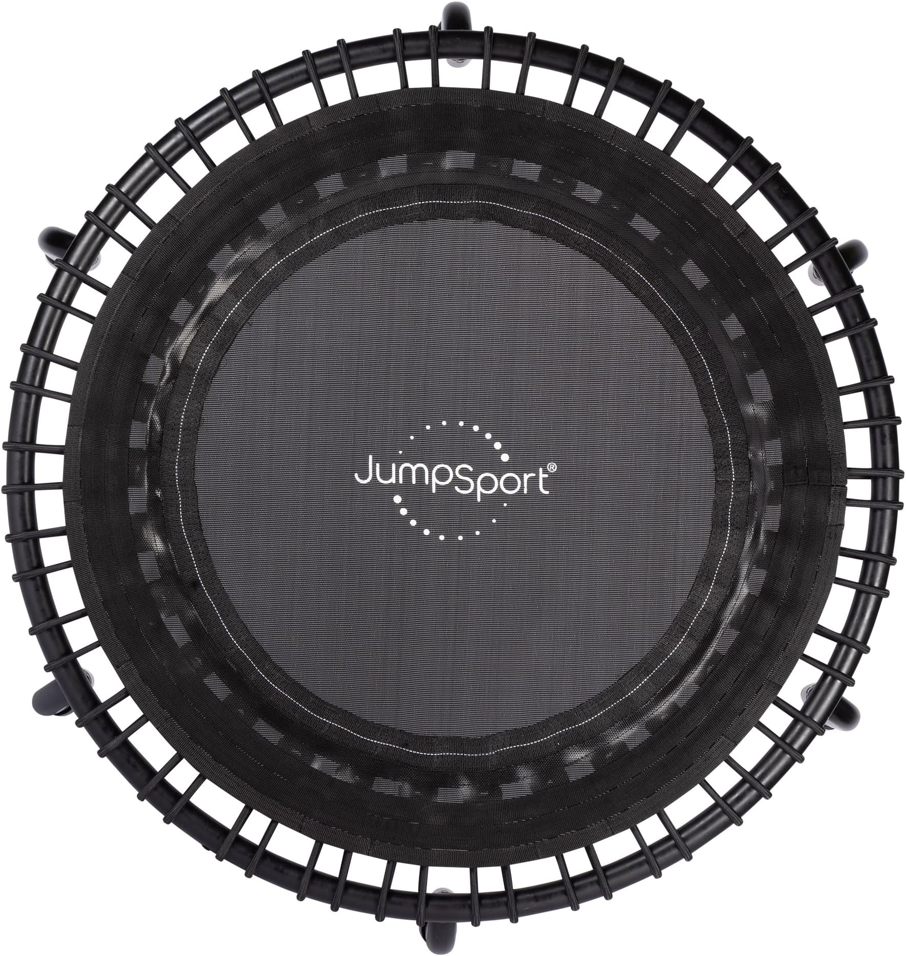 350/350f/370 Indoor Fitness Trampoline, 39-inch | 30 Adjustable Bungees for a Customized Bounce | Safe & Stable No-Tip Arched Legs | Included 60-Day Trial Streaming Videos & DVD