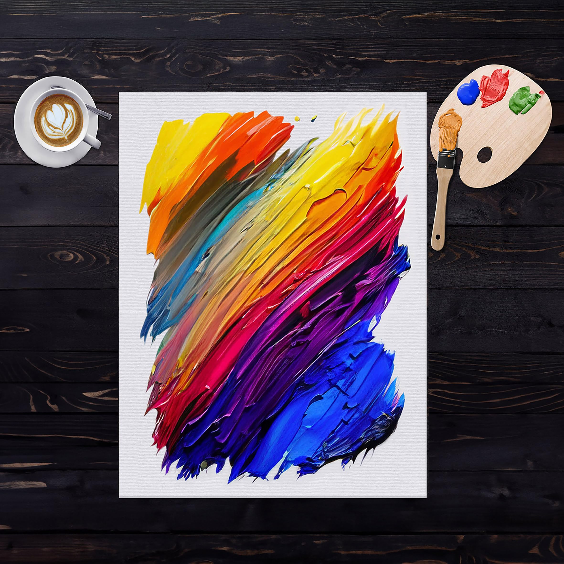 Juego de 2 lienzos XL sobre bastidor, 100 x 80 cm, lienzo artístico con 3 capas de tela de lino imprimada, lienzo básico de algodón, lienzo de pintura para pintura acrílica y pintura al óleo