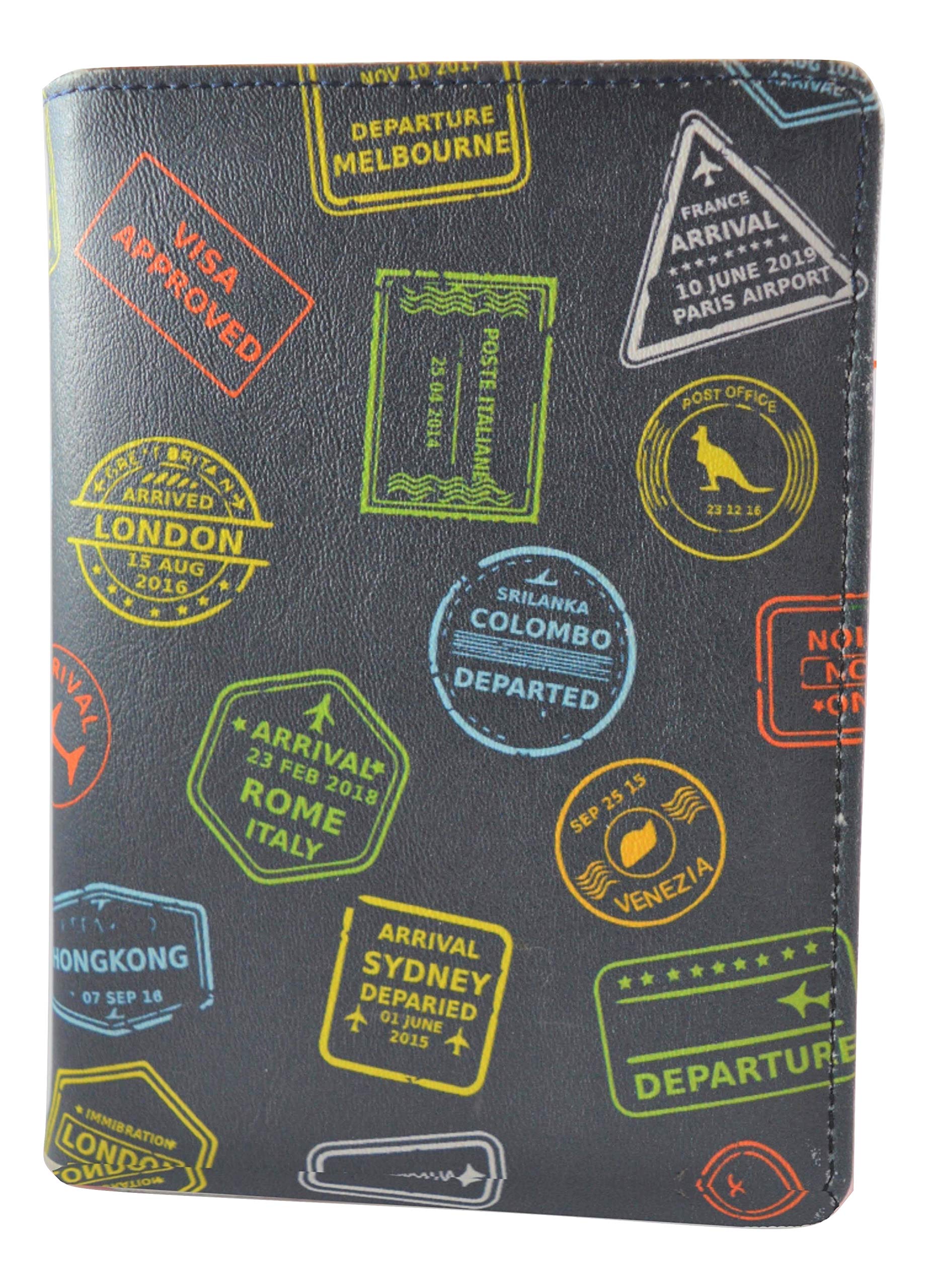Blue Synthetic Unisex Passport Cover (ADPWCIS-001)-image-15