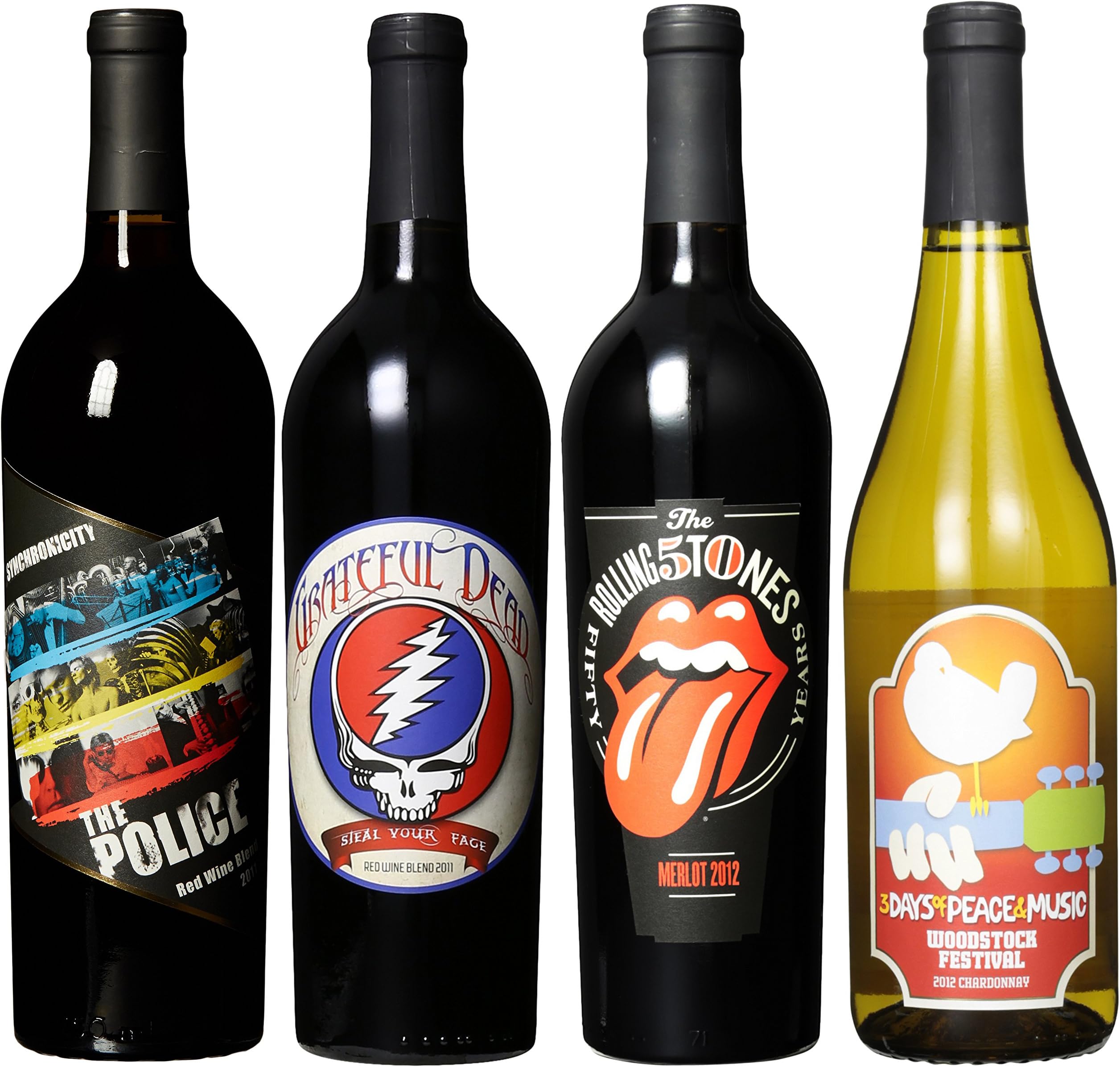 Wines that Rock, Rainbow III Mixed Pack, 4 X 750 mL