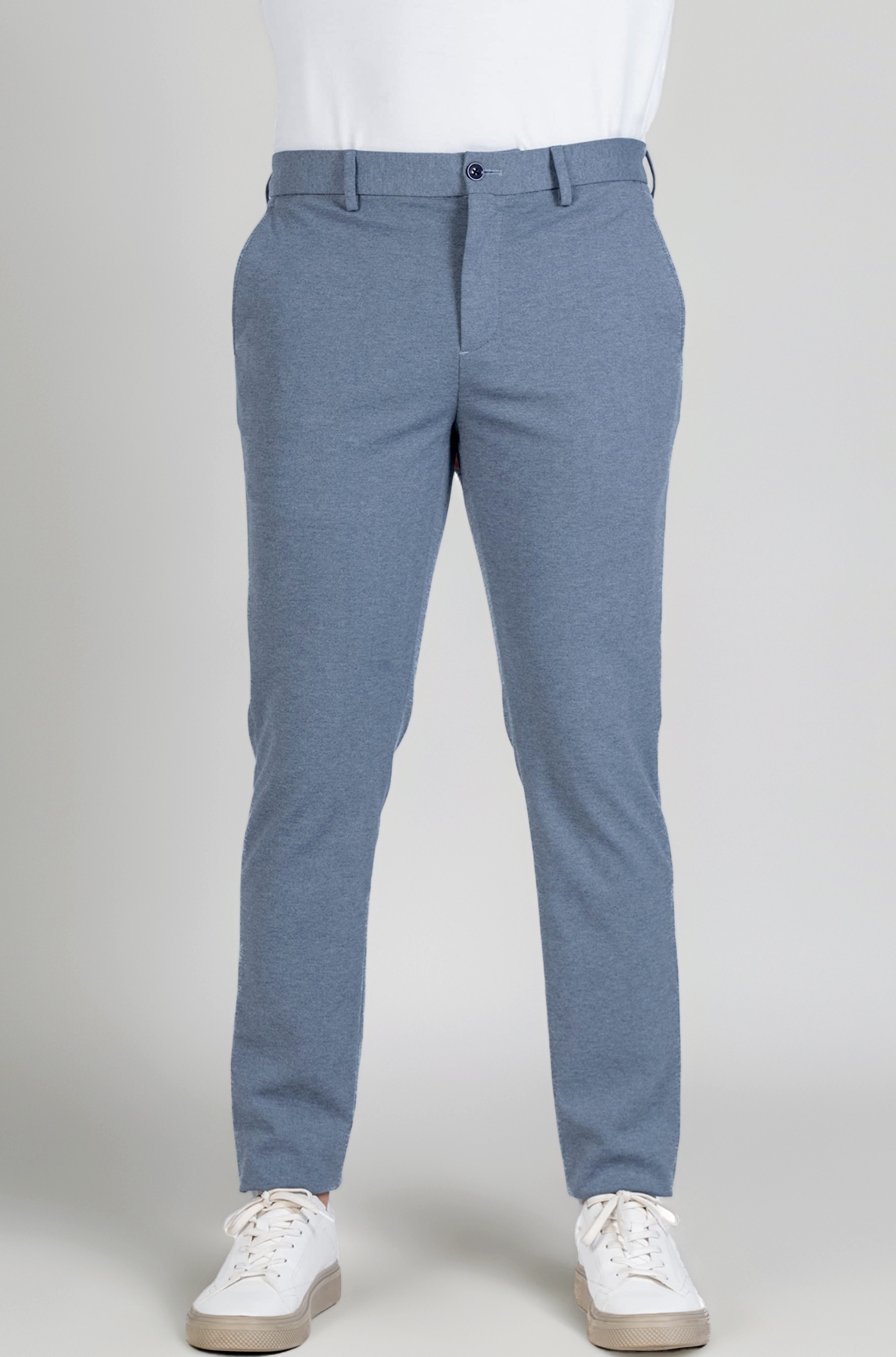 Luxury PV Stretchable Casual Pants for Men | Stylish Slim Fit Men's Wear Trousers for Office or Party | Mens Fashion Dress Trouser with Expandable Waist & 4 Way Stretch