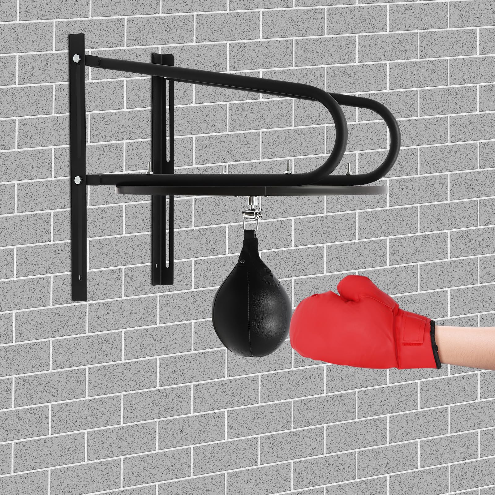 Speed Punchingball, z regulacją wysokości, worek bokserski, wiszący worek bokserski dla dzieci, nastolatków i dorosłych, do treningu w domu, na siłownię, trening