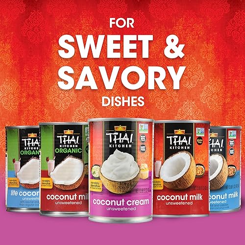 Miniatura 18 de Thai Kitchen crema de coco sin azúcar y sin gluten, 13.66 onzas líquidas
