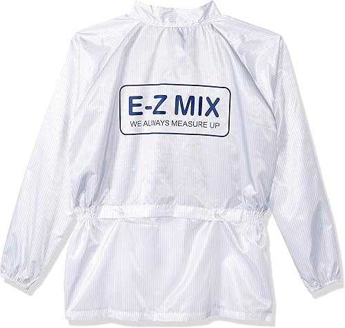 Miniatura 2 de E-Z MIX 64446W - Abrigo de laboratorio blanco con capucha desmontable (grande), 1 paquete