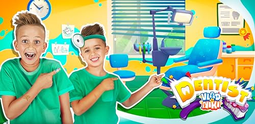 Vlad e Niki: Doutor Dentista. Jogo para cuidar dos dentes das crianças no hospital infantil