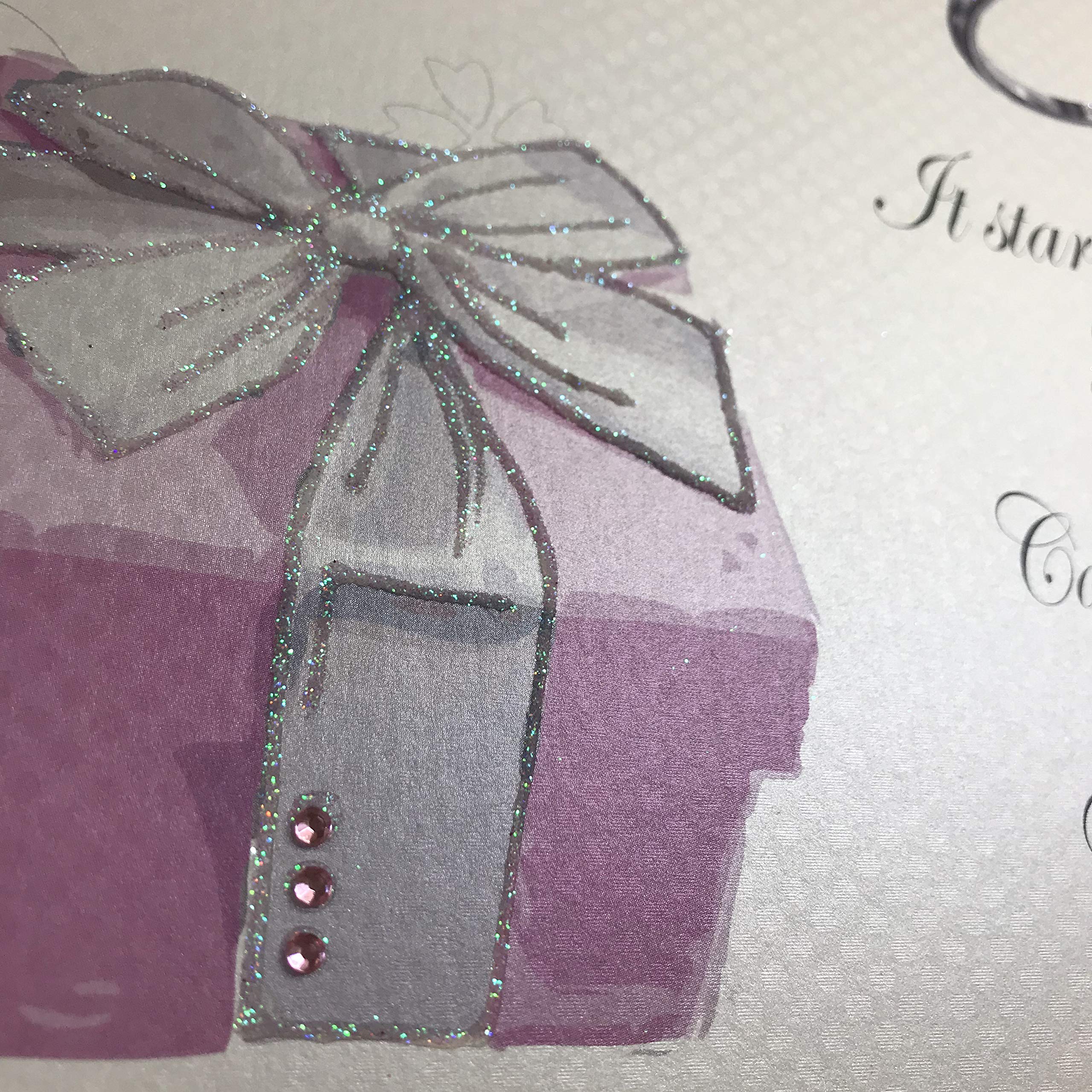 WHITE COTTON CARDS XPD5p Große Karte To A Special Daughter