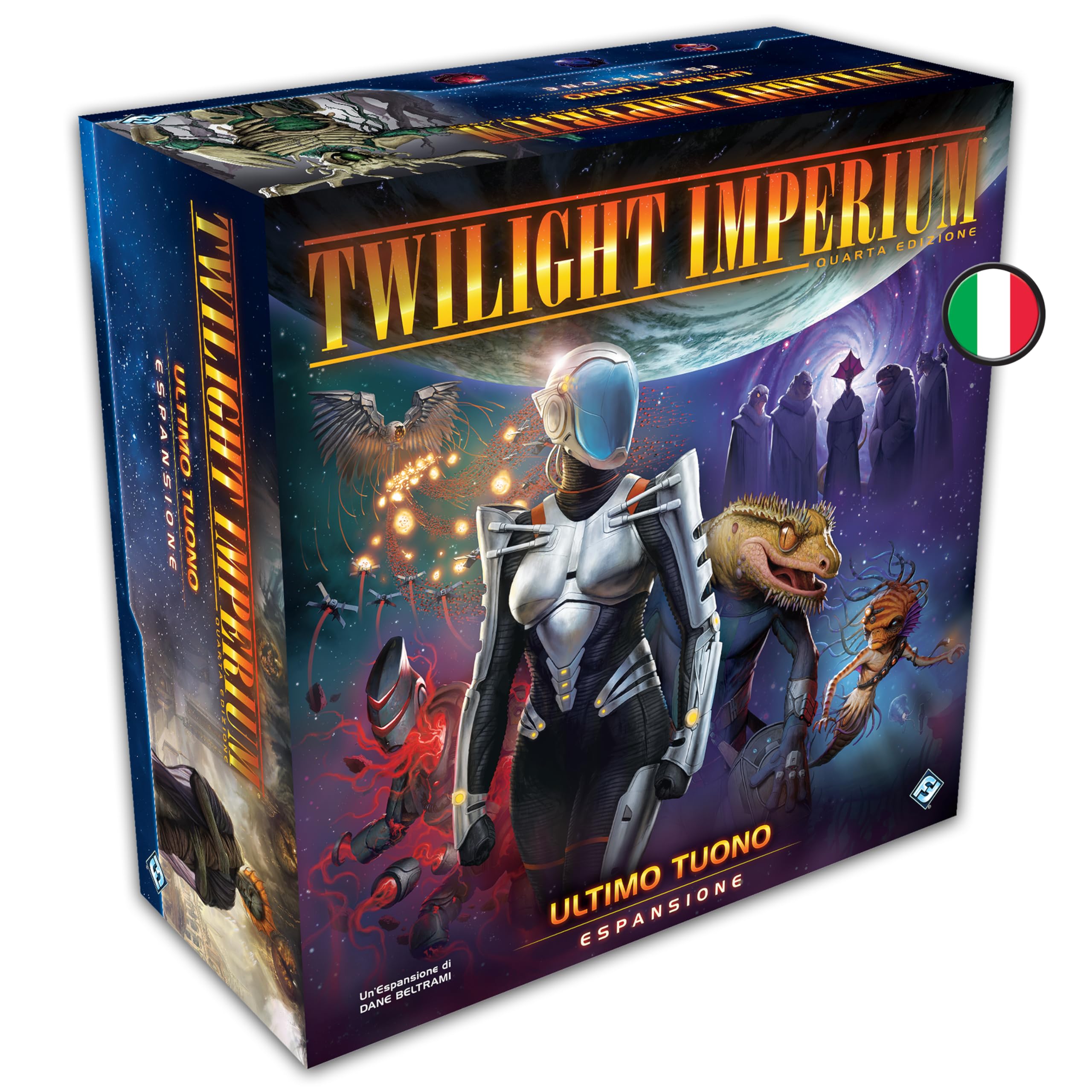 Asmodee Twilight Imperium 4A Edizione - Ultimo Tuono, Espansione Gioco da Tavolo, 3-8 Giocatori, 14+ Anni, Edizione in Italiano