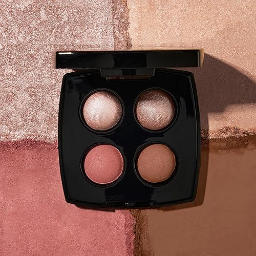 LAURA GELLER NEW YORK Sombra de ojos horneada, crema de mantequilla rosa A prueba de arrugas y manchas 4 sombras de ojos pigmentadas de aspecto