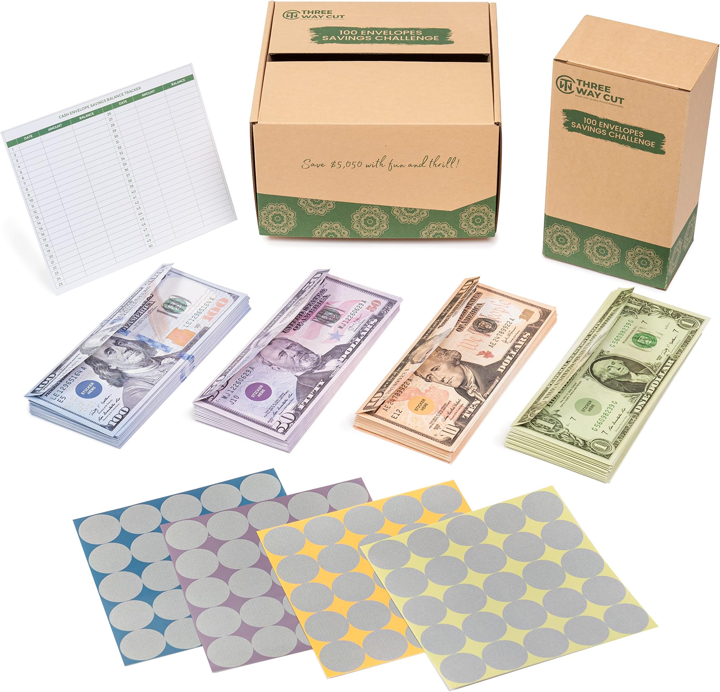 100 Day Challenge Without Envelopes 100 Envelope Savings Challenge