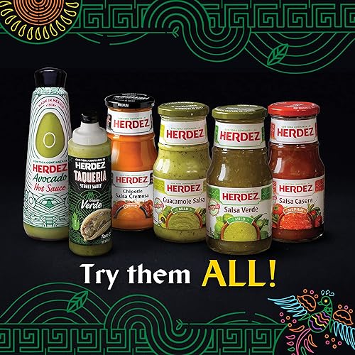 Miniatura 7 de HERDEZ Taqueria Street Sauce Original Verde 9 onzas (paquete de 8)