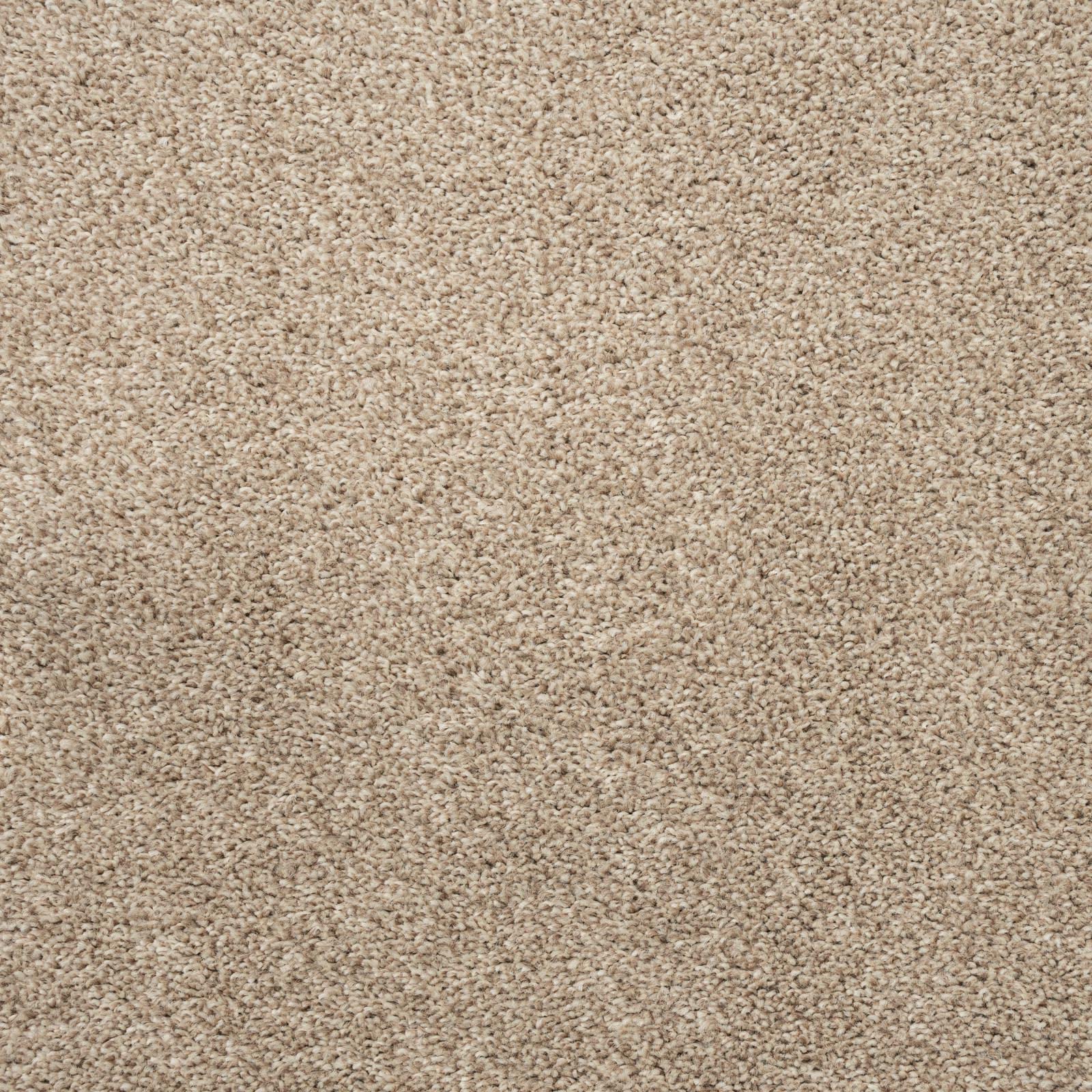 247Floors Budget Saxony Feltback Carpet Flecked 14mm Stain Resistant Bedroom Lounge (Beige - 4m x 2m)