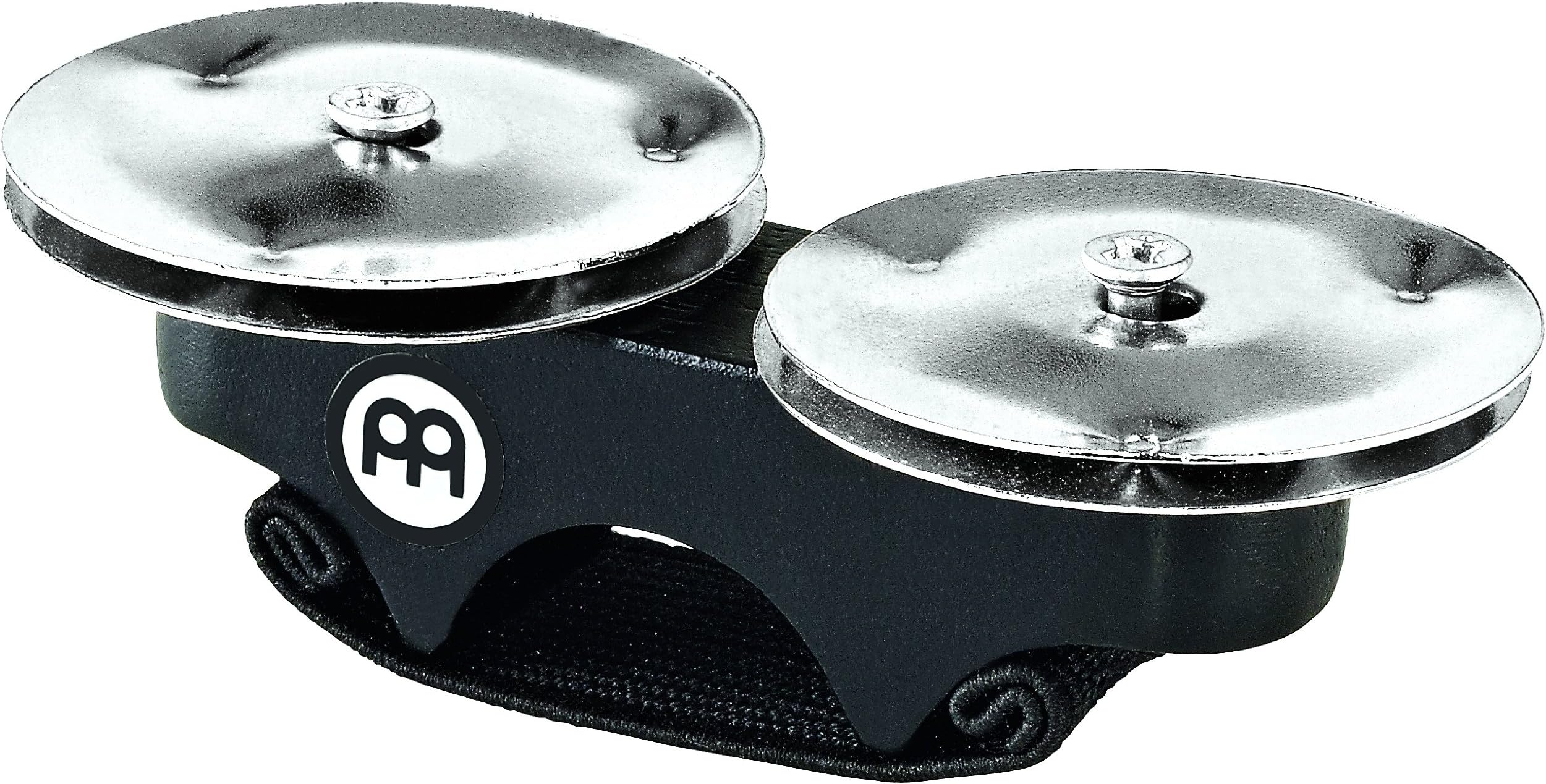 Meinl Percussion FJS1S-BK Steel Finger Jingles for Cajon - Black
