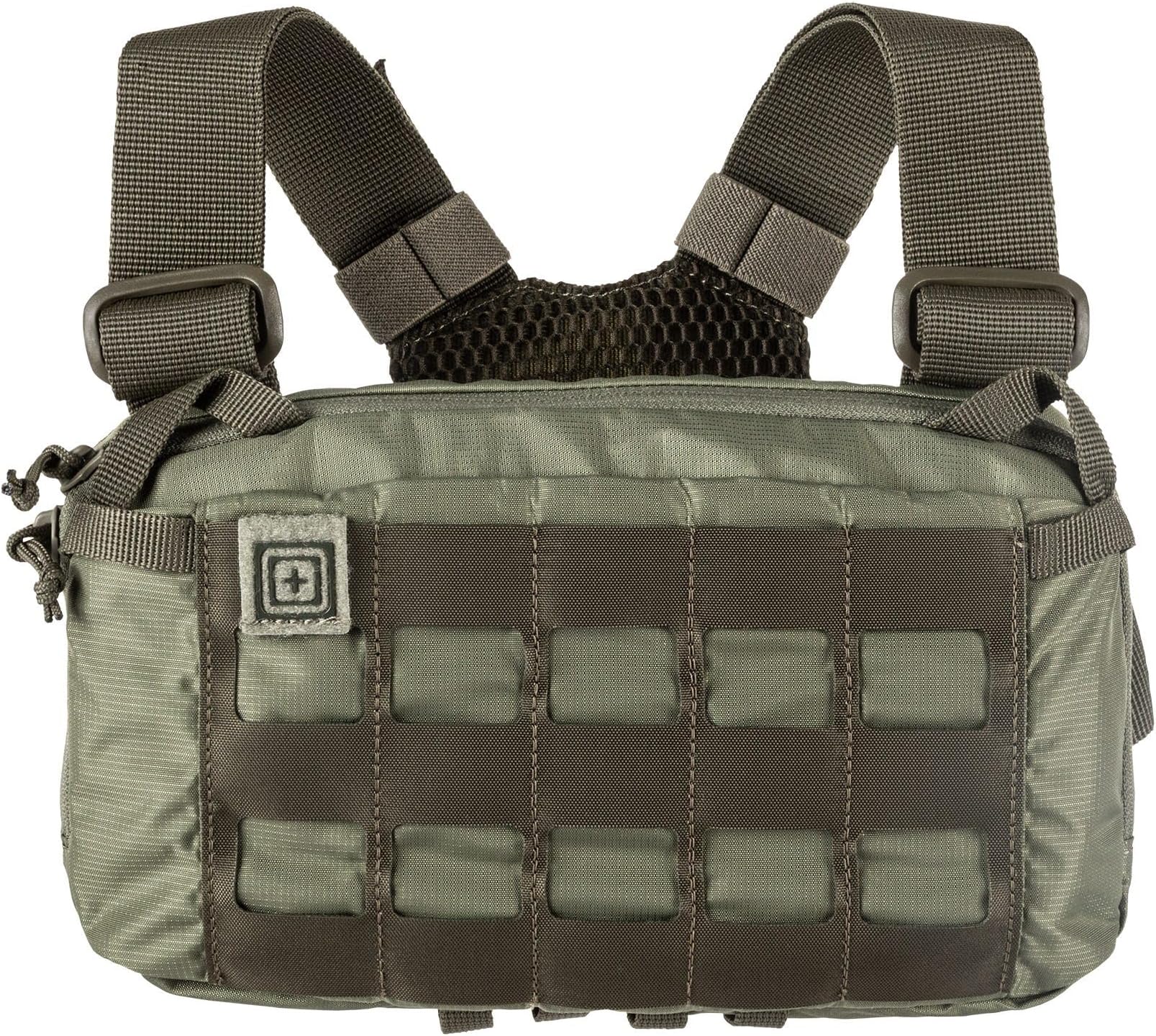 5.11 Tactial Chest Bag Pack for Men, Skyweight Survival, CCW Compartment, Sage Green, Style 56769ABR