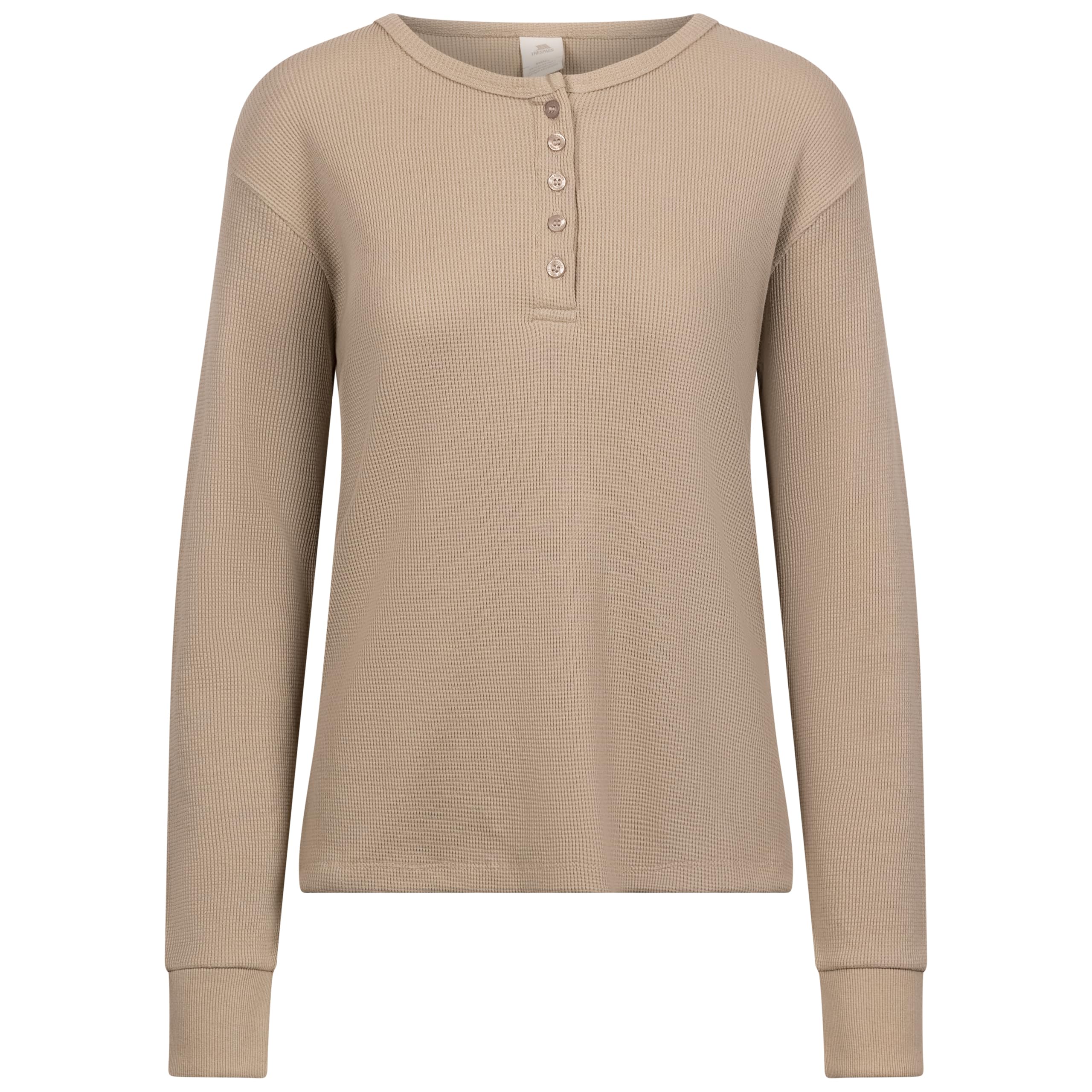 Trespass Women's Grey Long Sleeve Top Morvenna