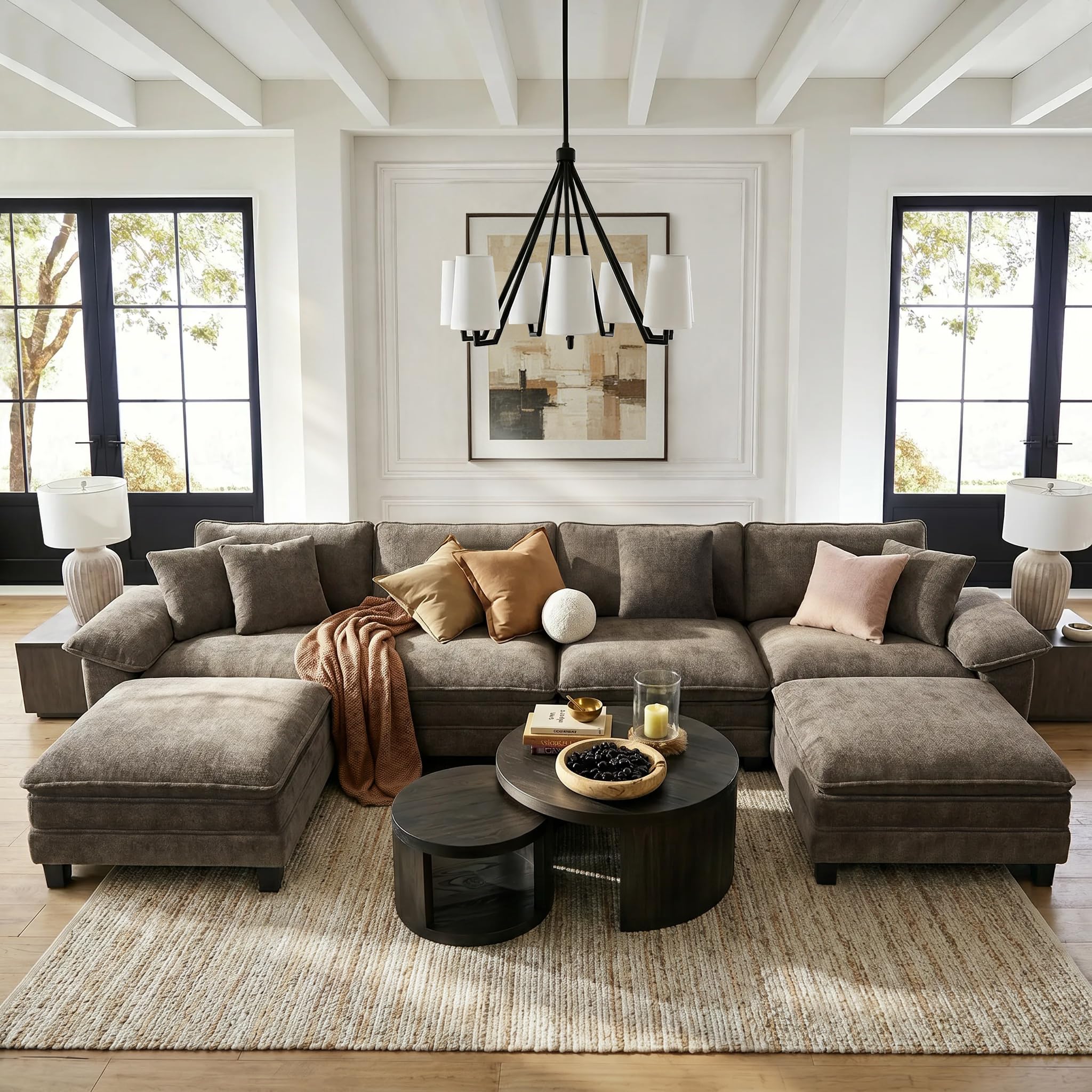 HERA'S HOUSE 158" Modular Sectional Sofa
