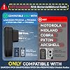 Auricular Bluetooth SAMCOM X7 solo para FPCN30A FPCN10A, paquete de 1 | Radios de dos vías con conector K1 de 2 pines, auricular inalámbrico para escuela, restaurante, hotel, almacén (radios no incluidos) 3