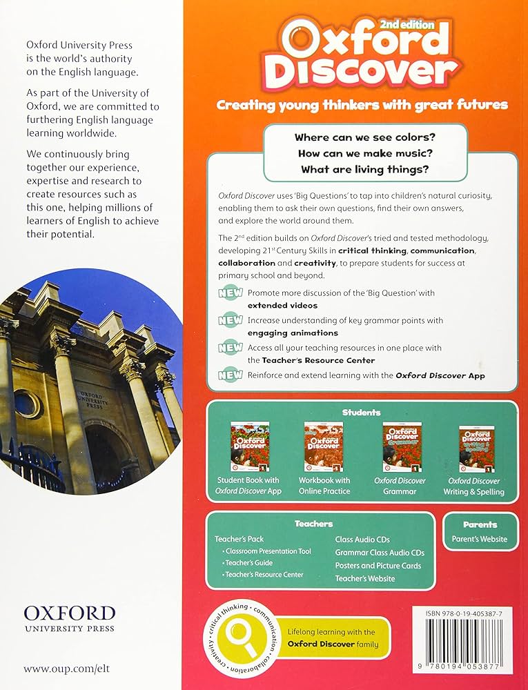 Oxford Discover 1. Class Book 2nd Edition: Koustaff, Lesley