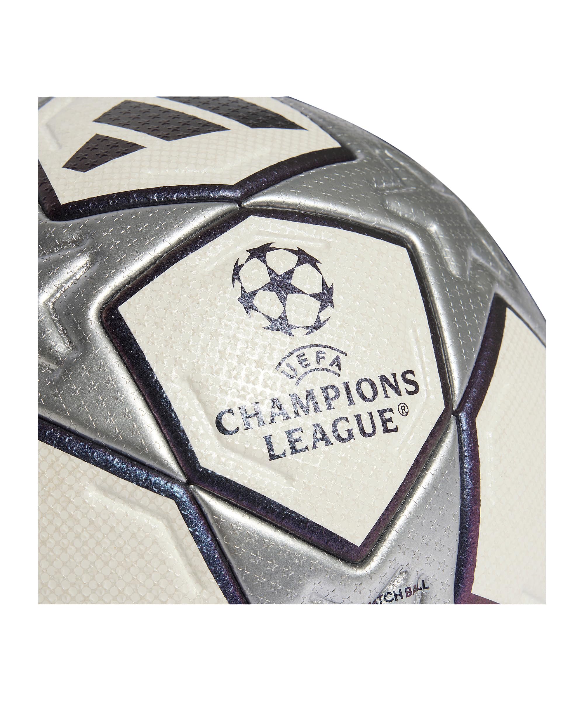 adidas Performance UEFA Champions League Pro 3rd Spielball Weiß weisssilber, 5 Ohne Geschlecht