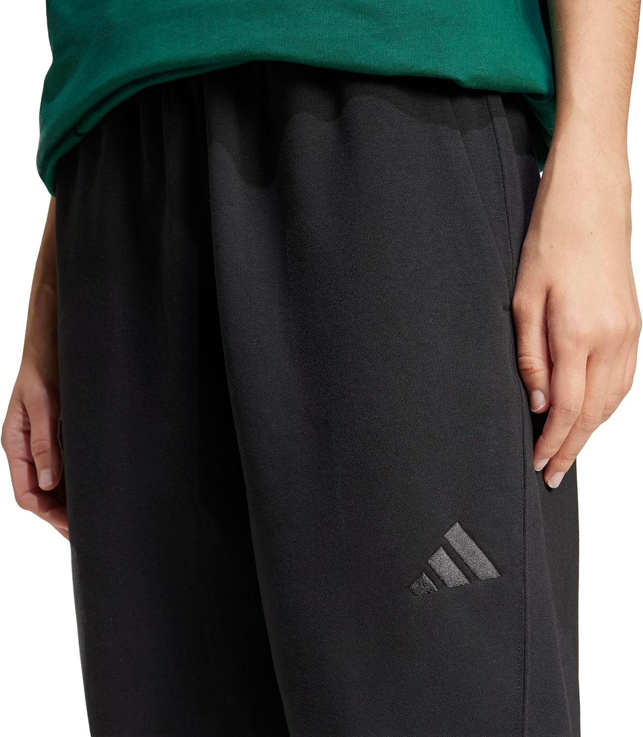 Adidas Womens All Szn Fleece Loose Pants - Image 4