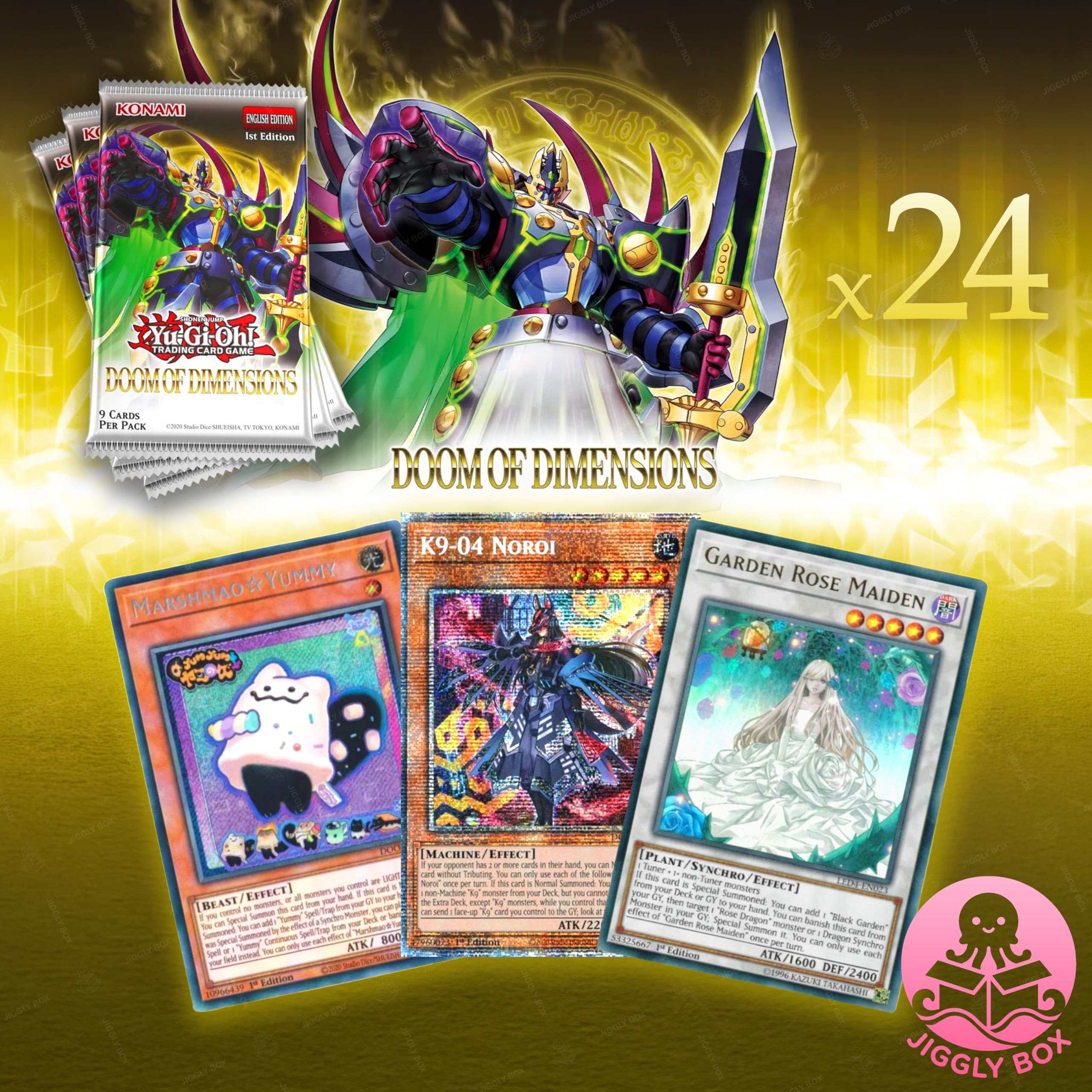 YU-GI-OH! Doom of Dimensions Display (24)
