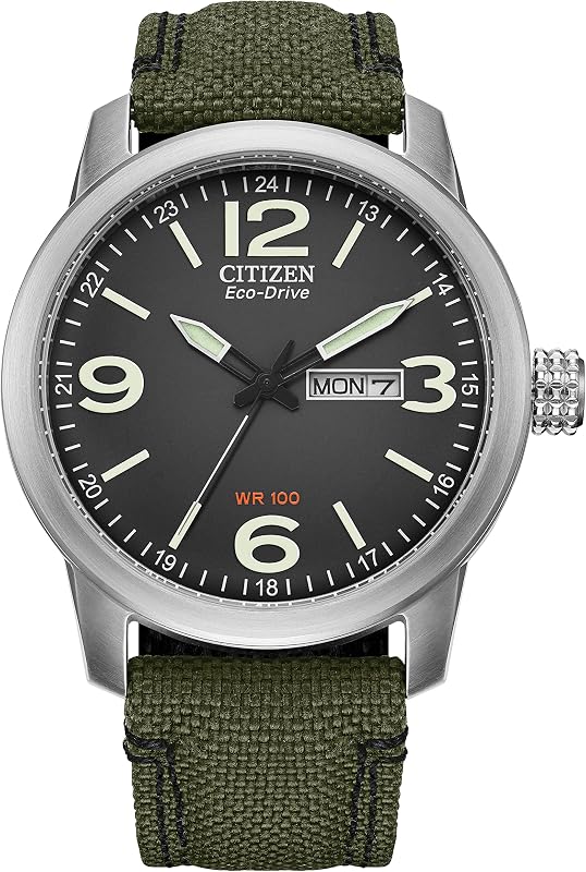 Conjunto de caja conmemorativa de reloj militar para hombre BM8570-09E ¡Personalizado y grabado!