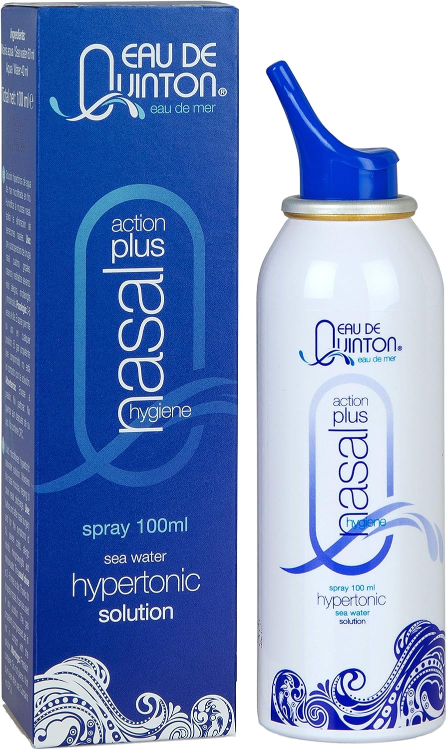 Eau De Quinton Water Sea Action Plus Nasal Hygiene Hypertonic 100 ml