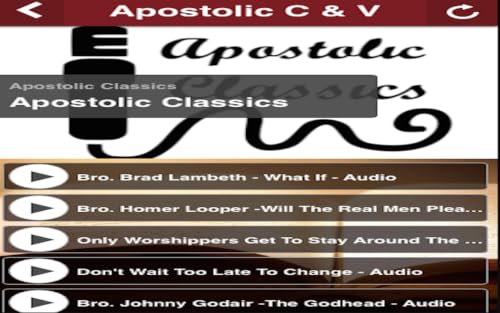 Apostolic C&V