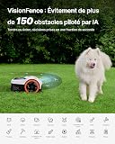 Segway Navimow i205 AWD Robot tondeuse et Garage S, Trois roues motrices, monte les pentes jusqu'à 45%, EFLS NRTK + Vision, Cartographie automatique, sans antenne, jardin de 500 m²(expédié séparément) - 6