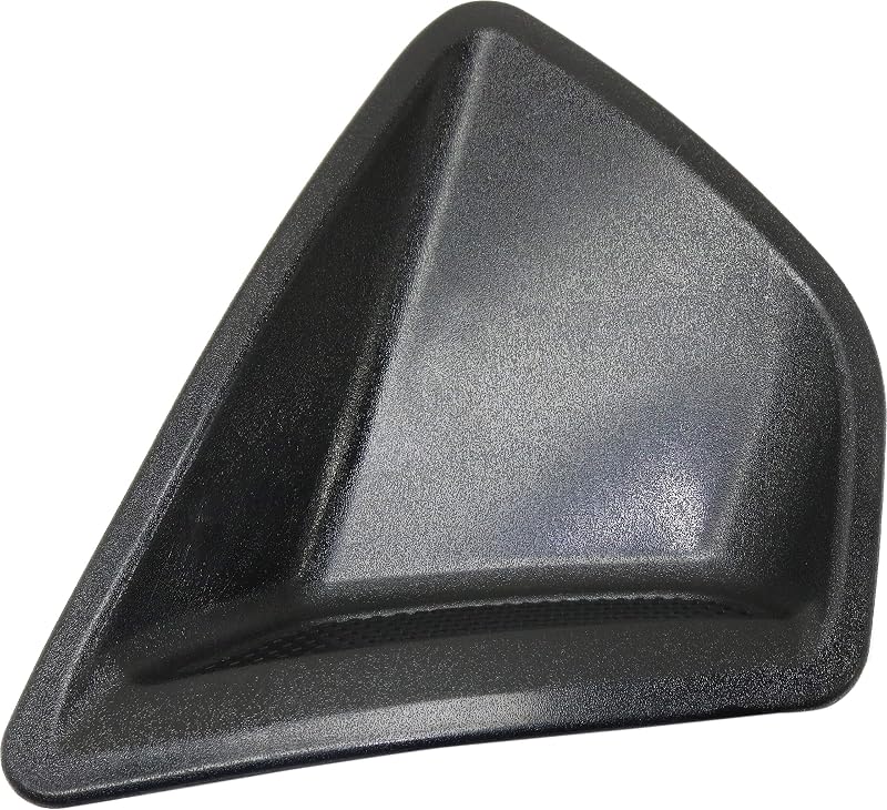 Moldura do para-choque dianteiro Evan Fischer texturizada para Ford Fiesta 2011 a 2013 – Lado direito