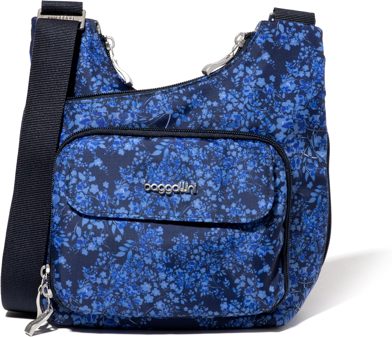 Baggallini Criss Cross Travel Crossbody Bag CrossbodyShoulder Bag for