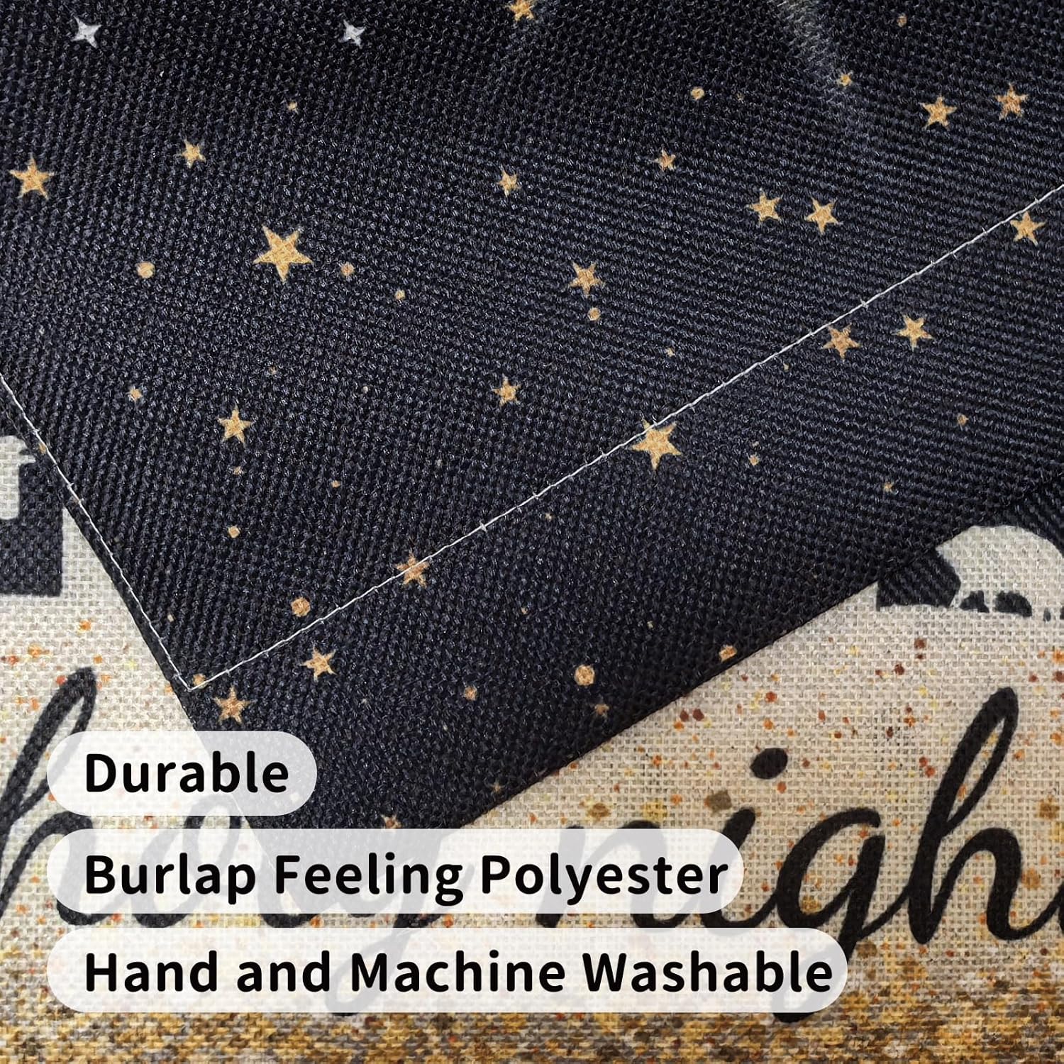 Christmas Garden Flag 12×18 Inch Double Sided Outside,Holy Night Yard Flag Jesus Nativity Winter Garden Flag,Small Burlap,for Outside Xmas Welcome Winter Holiday Yard Decoration - Image 6