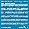 Calcium Supplement - Magnesium, Vitamin D3 and K2 Formula - 90 Vegetarian Capsules - Easy to Swallow - Daily Mineral Formula - French Expertise - Nutrimea