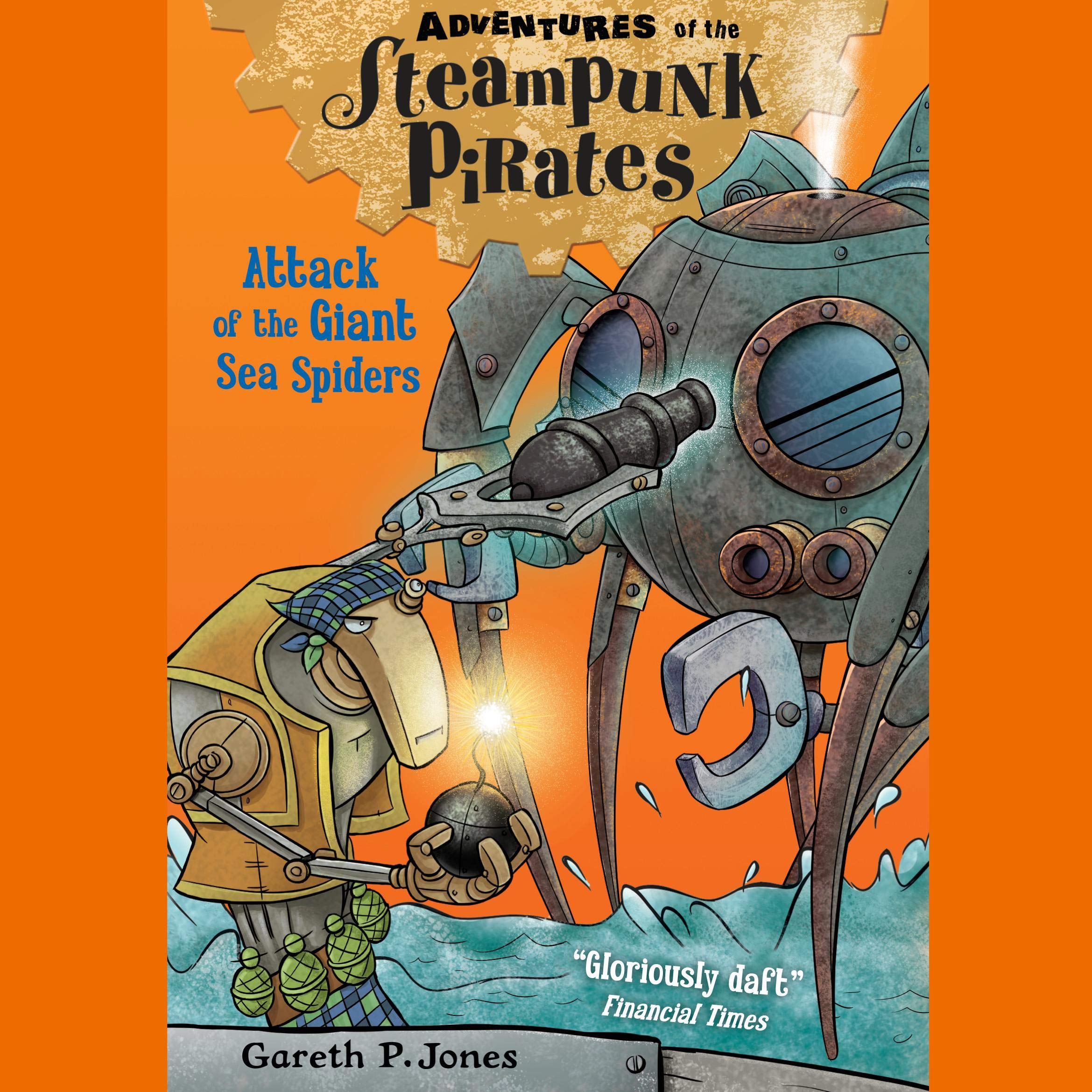 Cover art for Attack of the Giant Sea Spiders