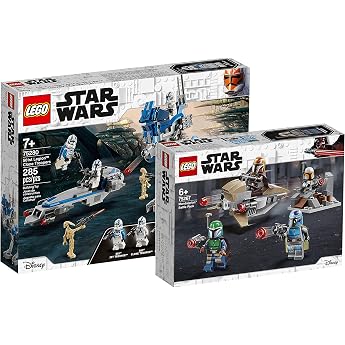 Collectix Lego Star Wars Set 75280 Clone Troopers of the 501st Legion + 75267 Mandalorian Battle Pack