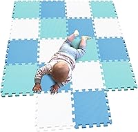 Vista 18 de MQIAOHAM - Tapetes de juego para bebe, tapete de espuma en forma de rompecabezas para ejercicio, hogar y equipo de gimnasio, juguete suave para bebe